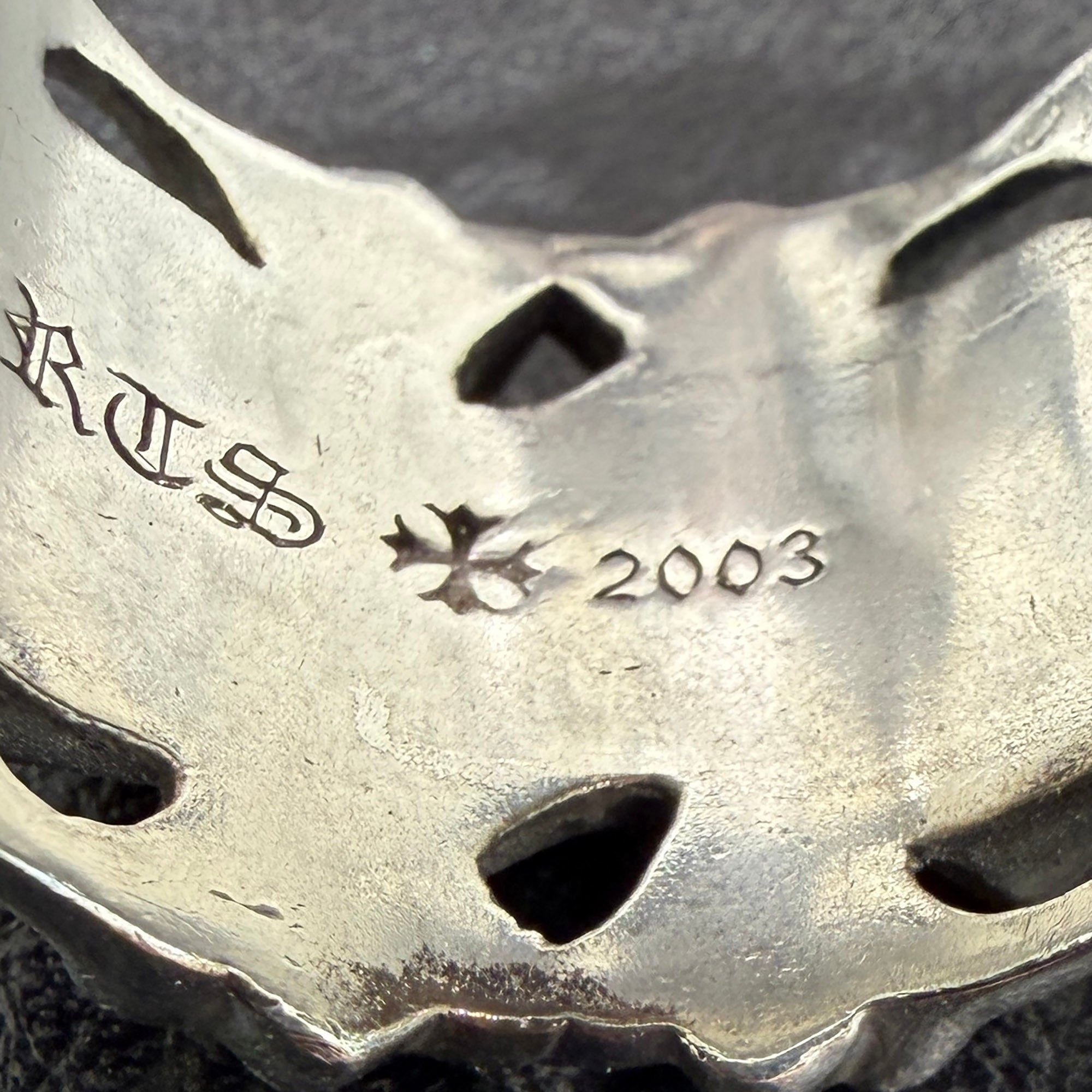 CHROME HEARTS Square Cemetery Cross Ring Size 25号 クロムハーツ スクエアセメタリークロスリング サイズ25号