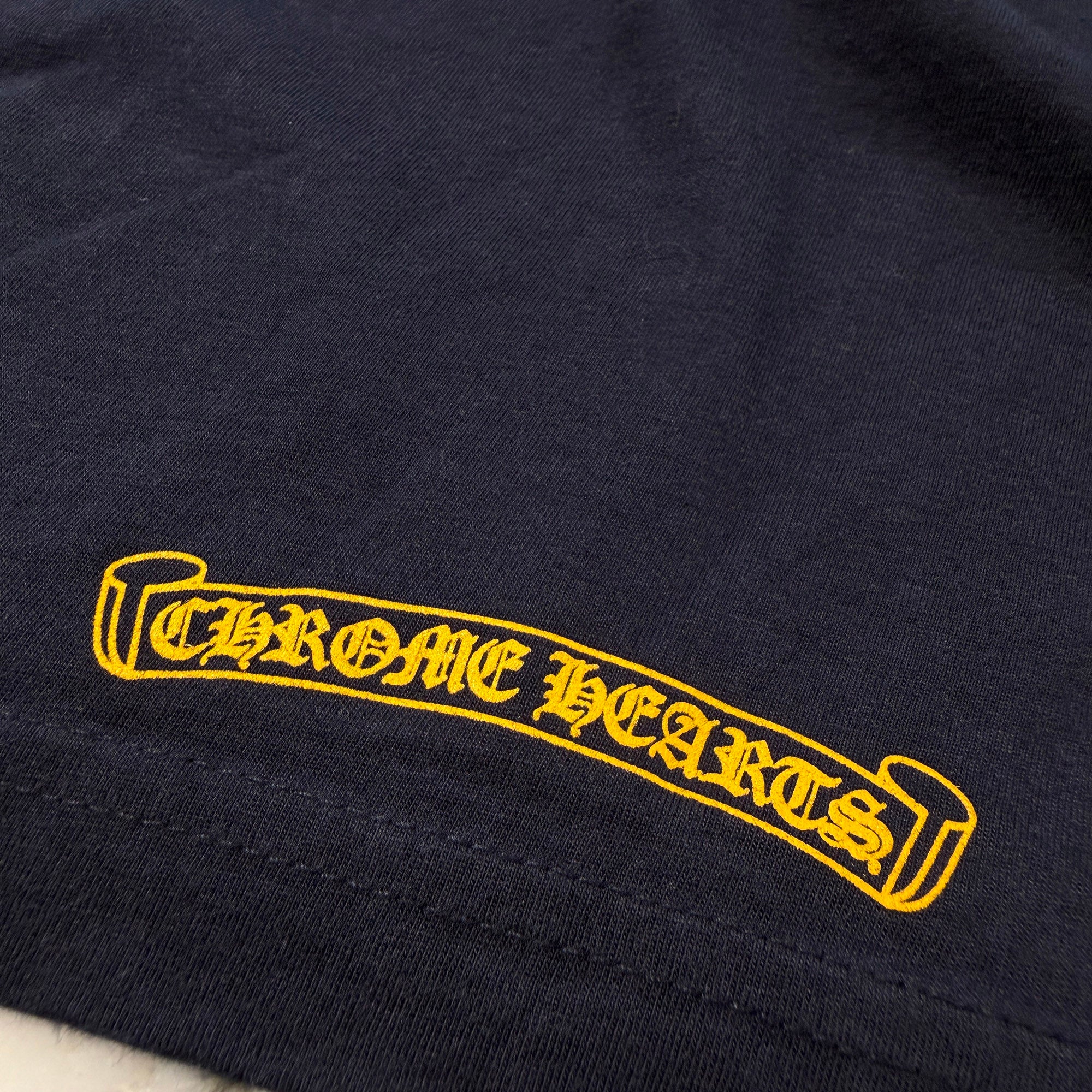 CHROME HEARTS Floral Cross Vine Dagger Long Sleeve Tee Size XL クロムハーツ フローラルクロス ヴァインダガー ロングスリーブTシャツ サイズXL
