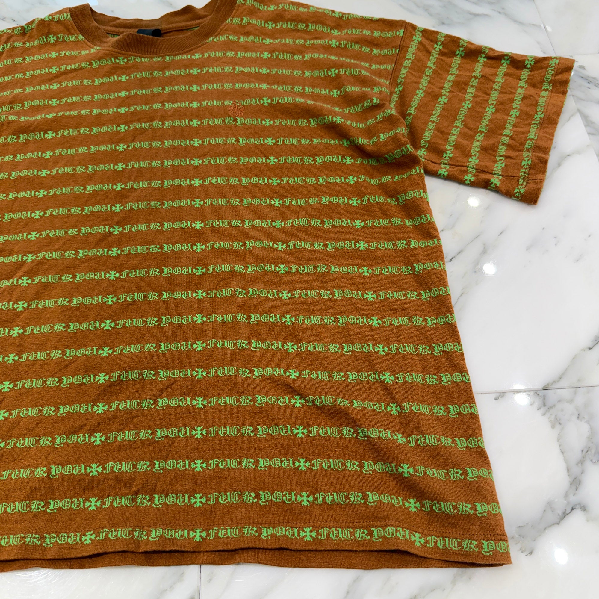 CHROME HEARTS Y NOT Vine Dagger Embroidery Tee Size M クロムハーツ ワイノット ヴァインダガー刺繍 Tシャツ サイズM