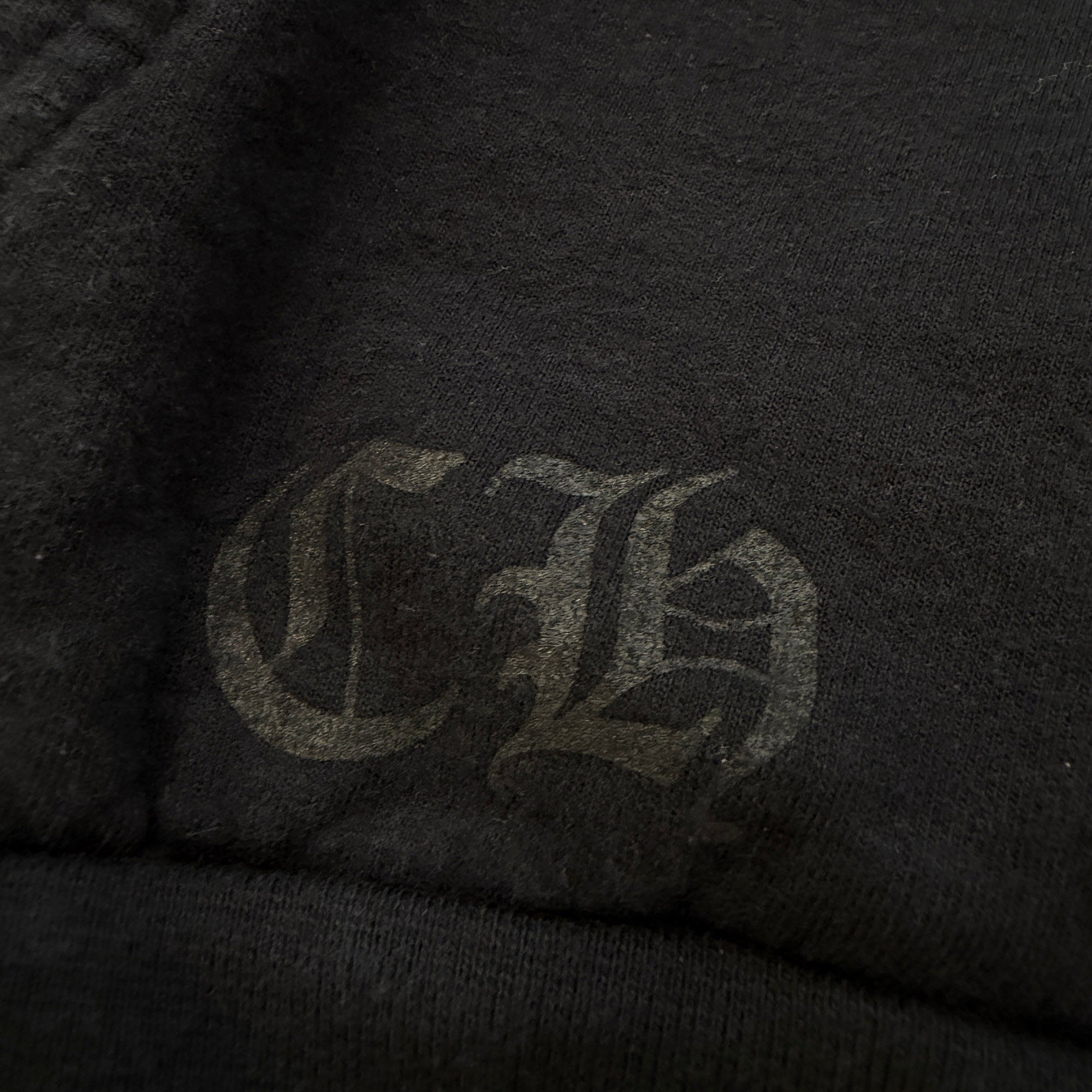CHROME HEARTS Gradient Vertical Logo Print Pullover Hoodie Size XL クロムハーツ グラデーション ヴァーティカルロゴ プリント プルオーバー フーディー サイズXL