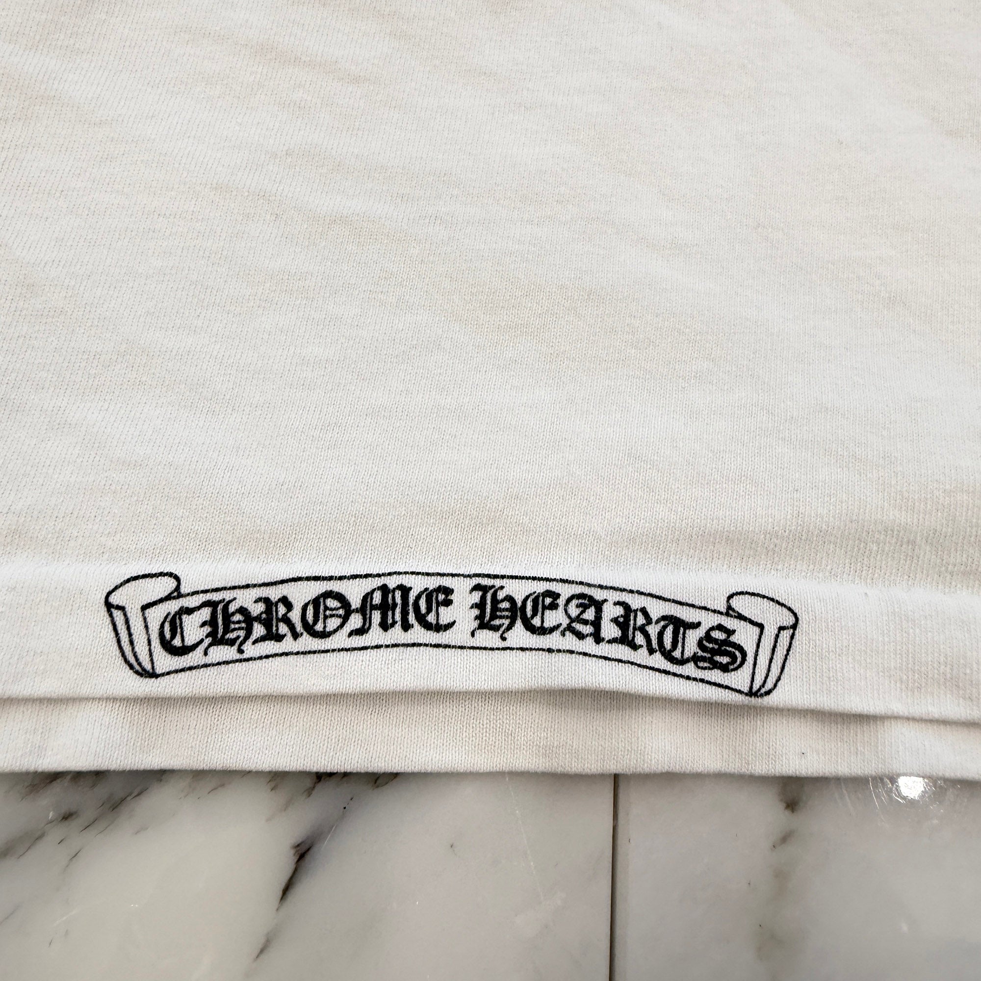 CHROME HEARTS Script Logo Print Tank Top Size S クロムハーツ オールド スクリプトロゴ プリントタンクトップ サイズS
