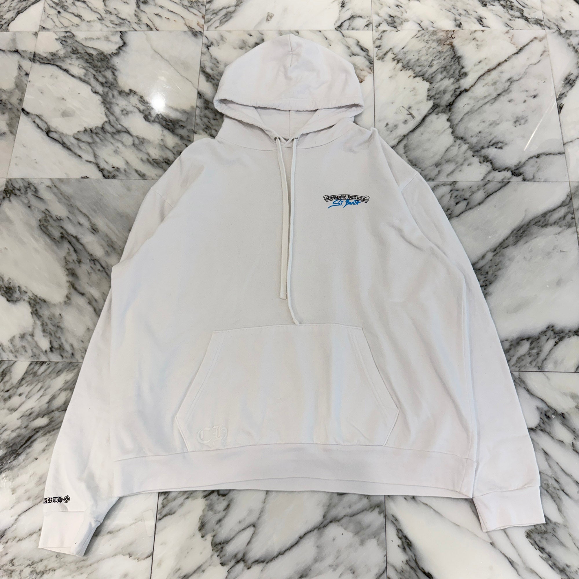 CHROME HEARTS St.Barth Limited Horseshoe Pullover Hoodie Size XL クロムハーツ セントバース限定 ホースシュー プルオーバーフーディ サイズXL