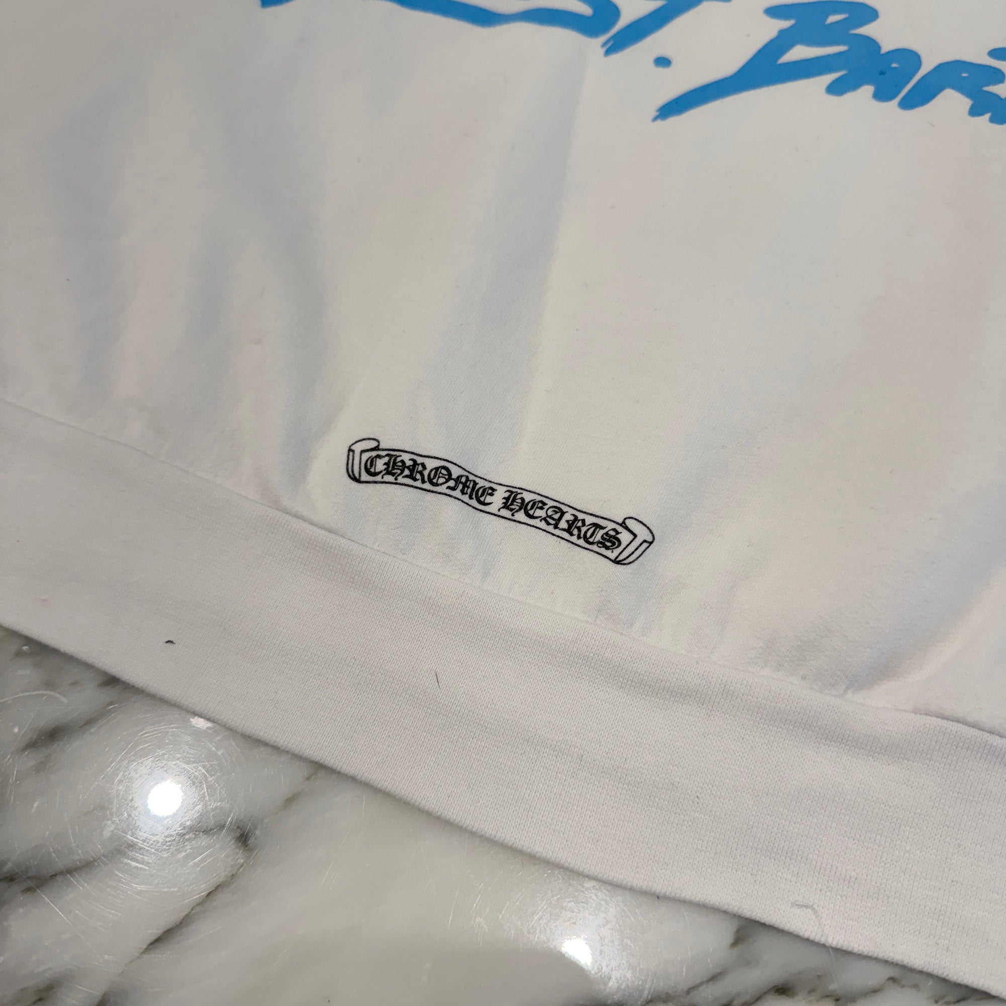 CHROME HEARTS St.Barth Limited Horseshoe Pullover Hoodie Size XL クロムハーツ セントバース限定 ホースシュー プルオーバーフーディ サイズXL