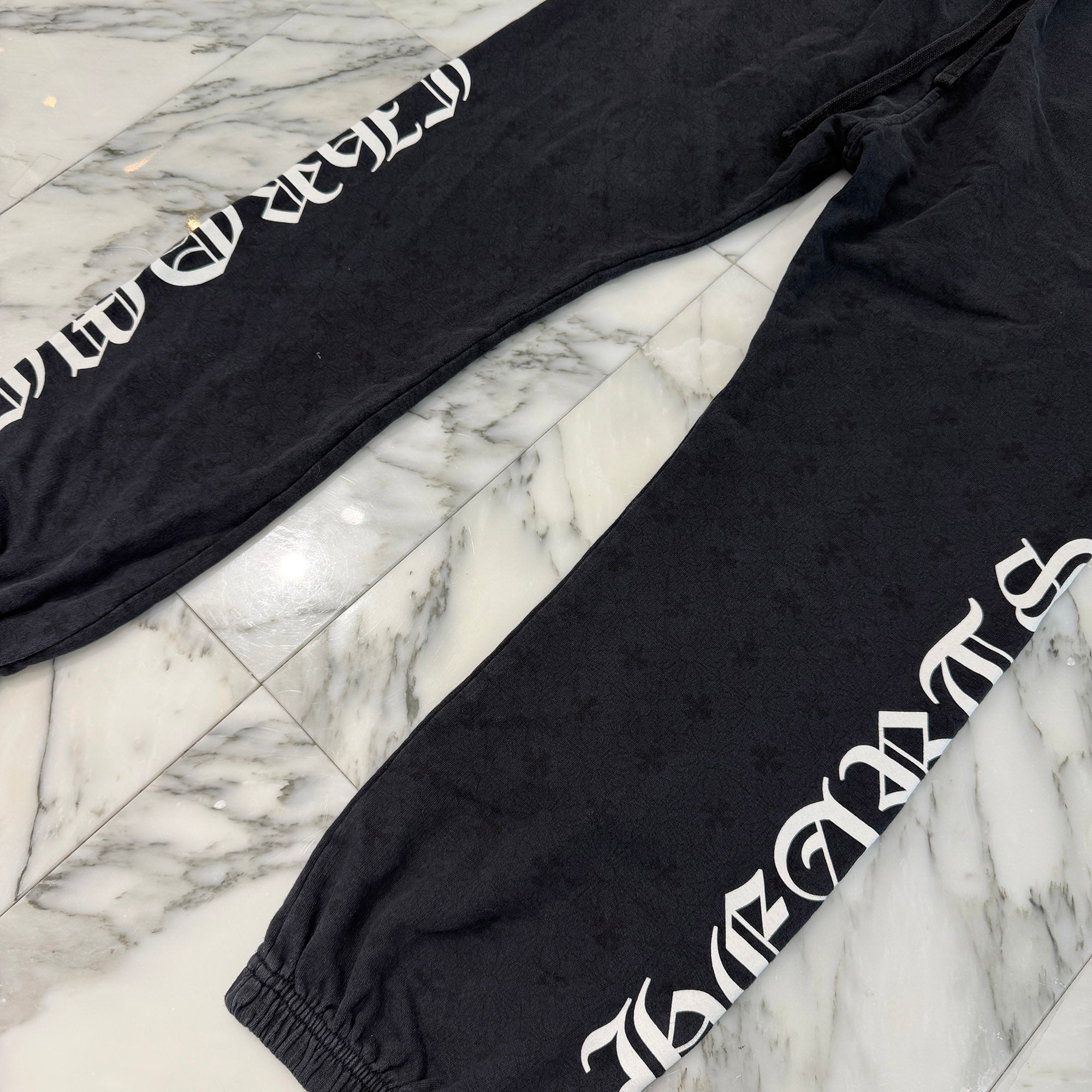 CHROME HEARTS CH Plus Side Logo Sweat Long Pants Size S クロムハーツ CHプラス総柄 サイドロゴ スウェットロングパンツ サイズS
