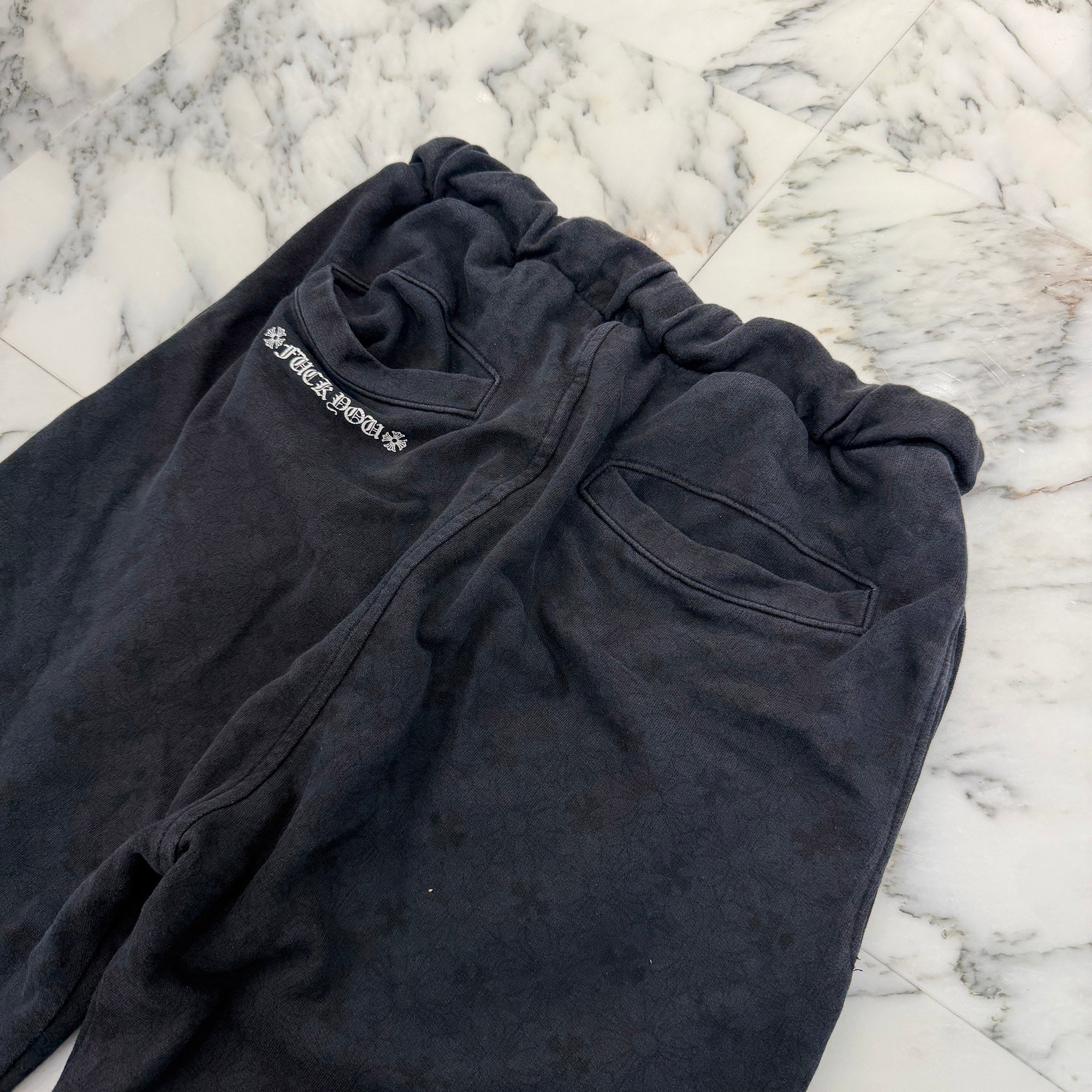 CHROME HEARTS CH Plus Side Logo Sweat Long Pants Size S クロムハーツ CHプラス総柄 サイドロゴ スウェットロングパンツ サイズS