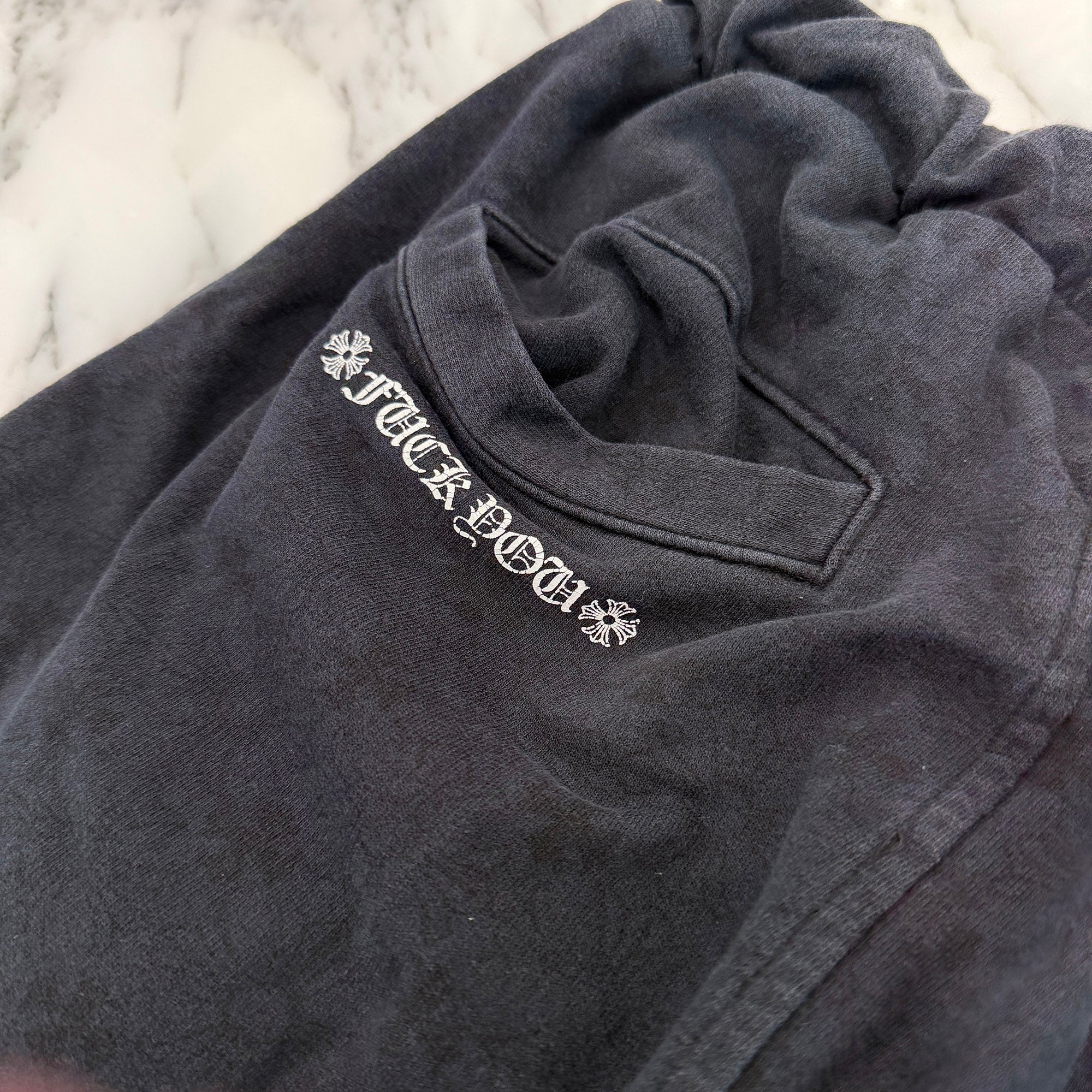 CHROME HEARTS CH Plus Side Logo Sweat Long Pants Size S クロムハーツ CHプラス総柄 サイドロゴ スウェットロングパンツ サイズS