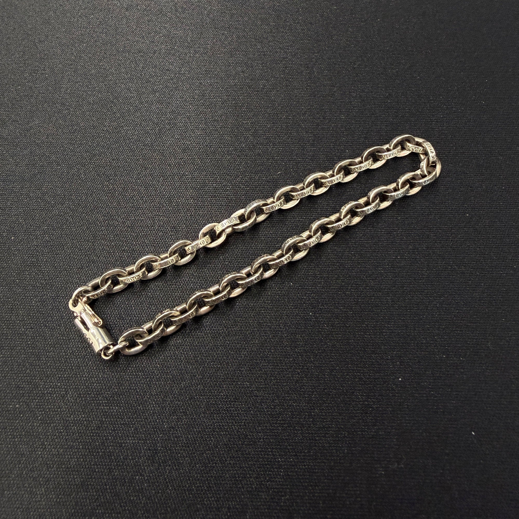 CHROME HEARTS Paper Chain Bracelet Size 7 Inch クロムハーツ