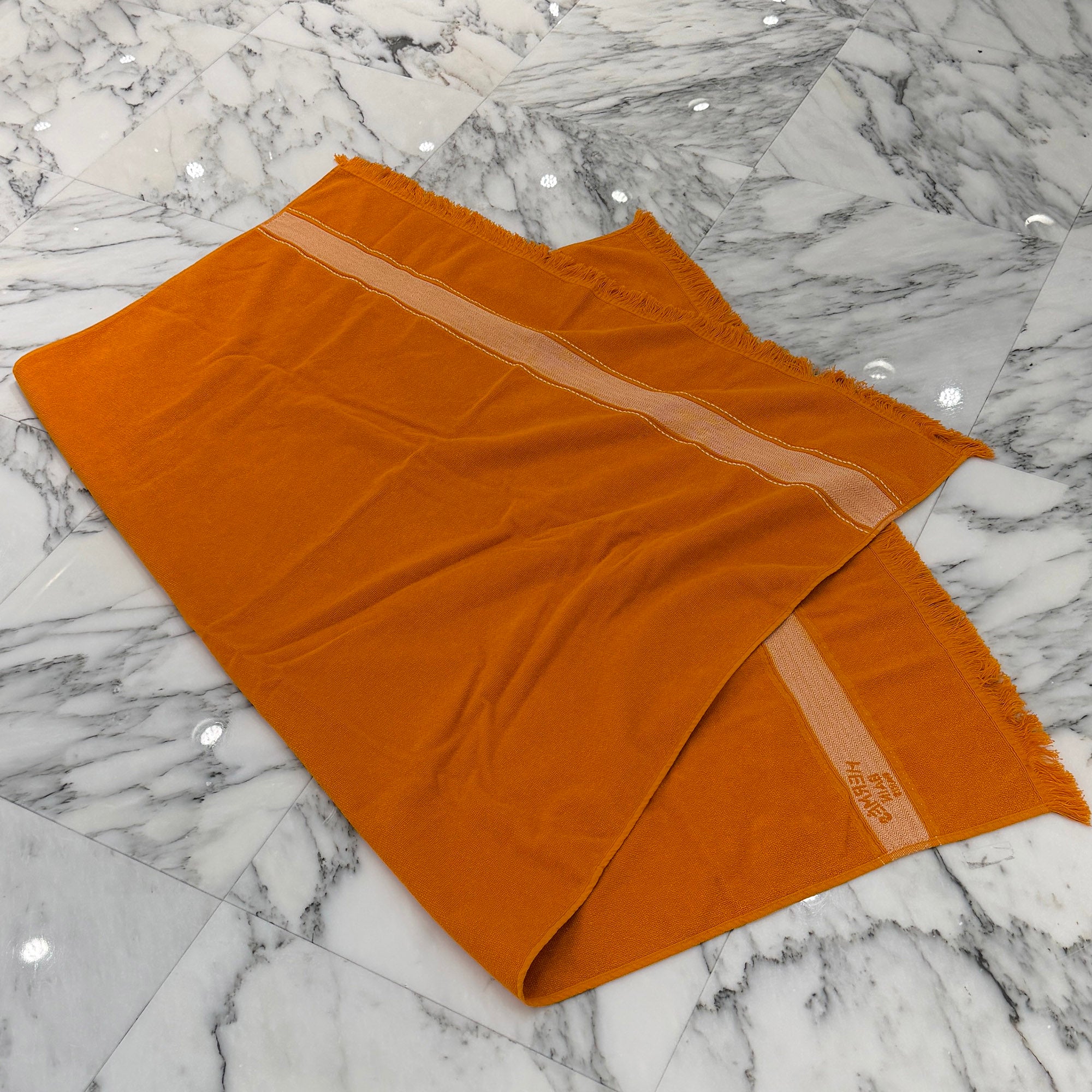 HERMES Plaid Yachting Beach Towel PM H102502M 48 エルメス プレード ヨッティング ビーチタオル PM