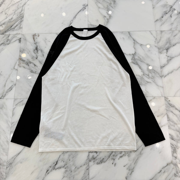 CHROME HEARTS 2026SS 3 Cross Patch CH Logo Embroidery Raglan Long Sleeve Tee Size XL クロムハーツ 3クロスパッチ CHロゴ刺繍 ラグラン ロングスリーブTシャツ サイズXL