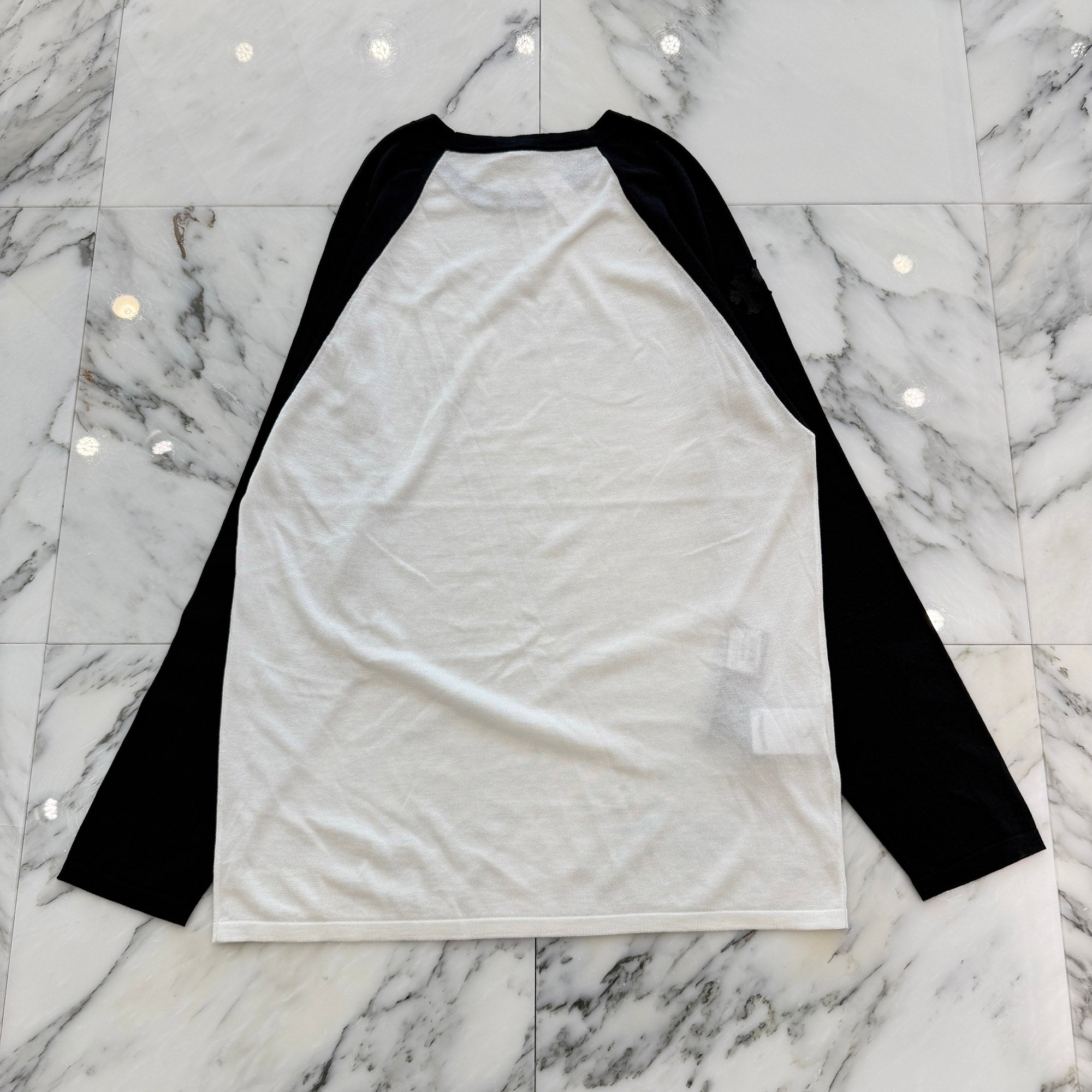 CHROME HEARTS 2026SS 3 Cross Patch CH Logo Embroidery Raglan Long
