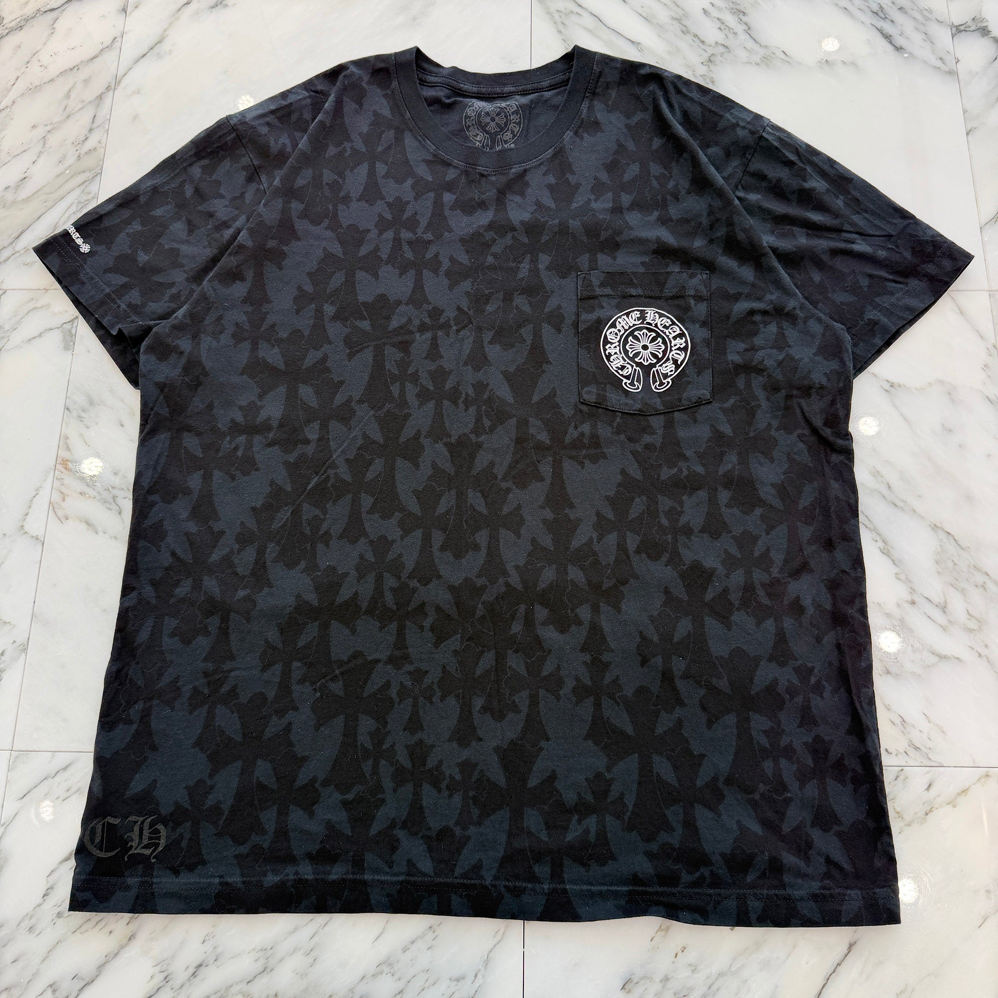 CHROME HEARTS 2024SS Graveyard Cemetery Cross Tee Size XL クロムハーツ グレイブヤードセメタリークロス Tシャツ サイズXL