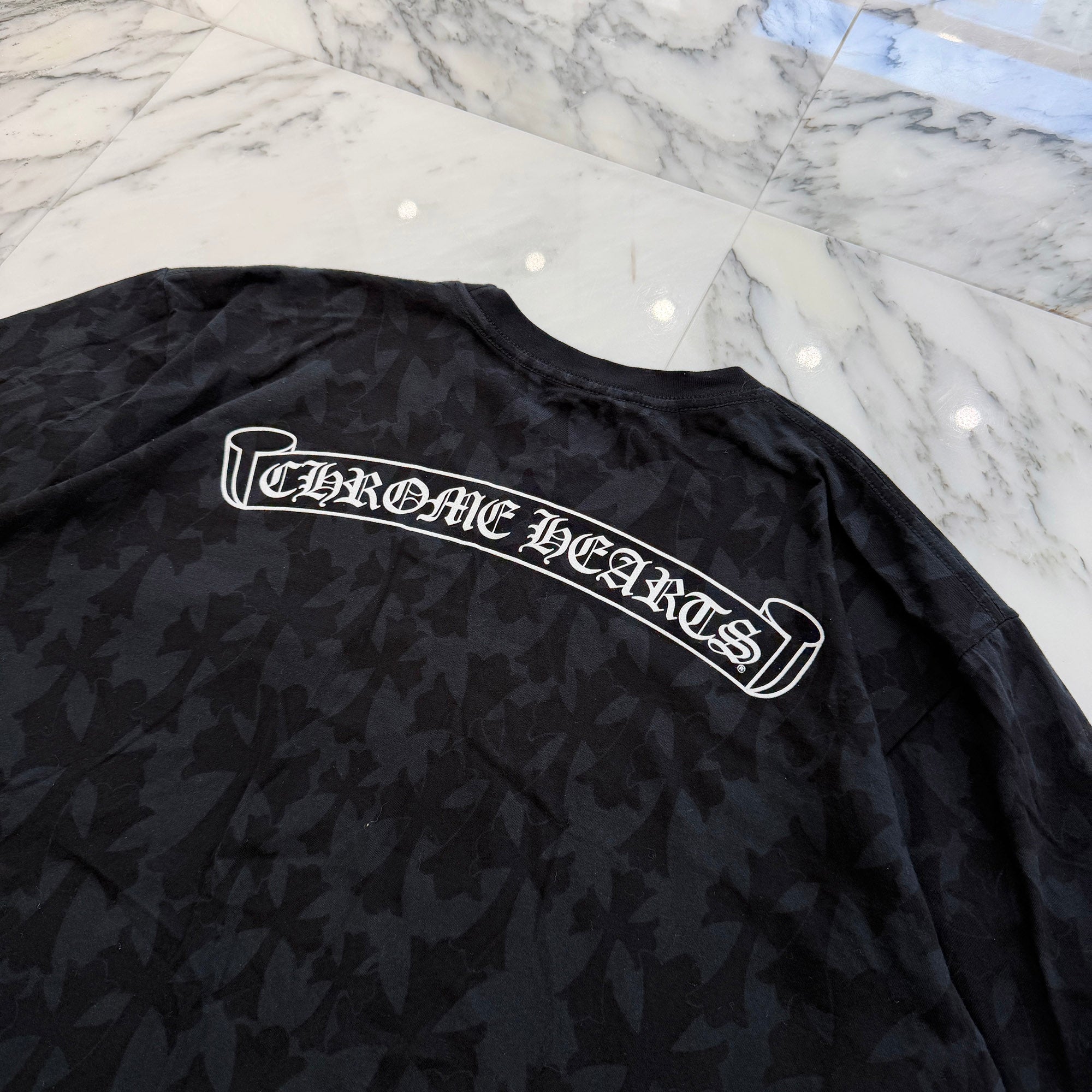 CHROME HEARTS 2024SS Graveyard Cemetery Cross Tee Size XL クロムハーツ グレイブヤードセメタリークロス Tシャツ サイズXL