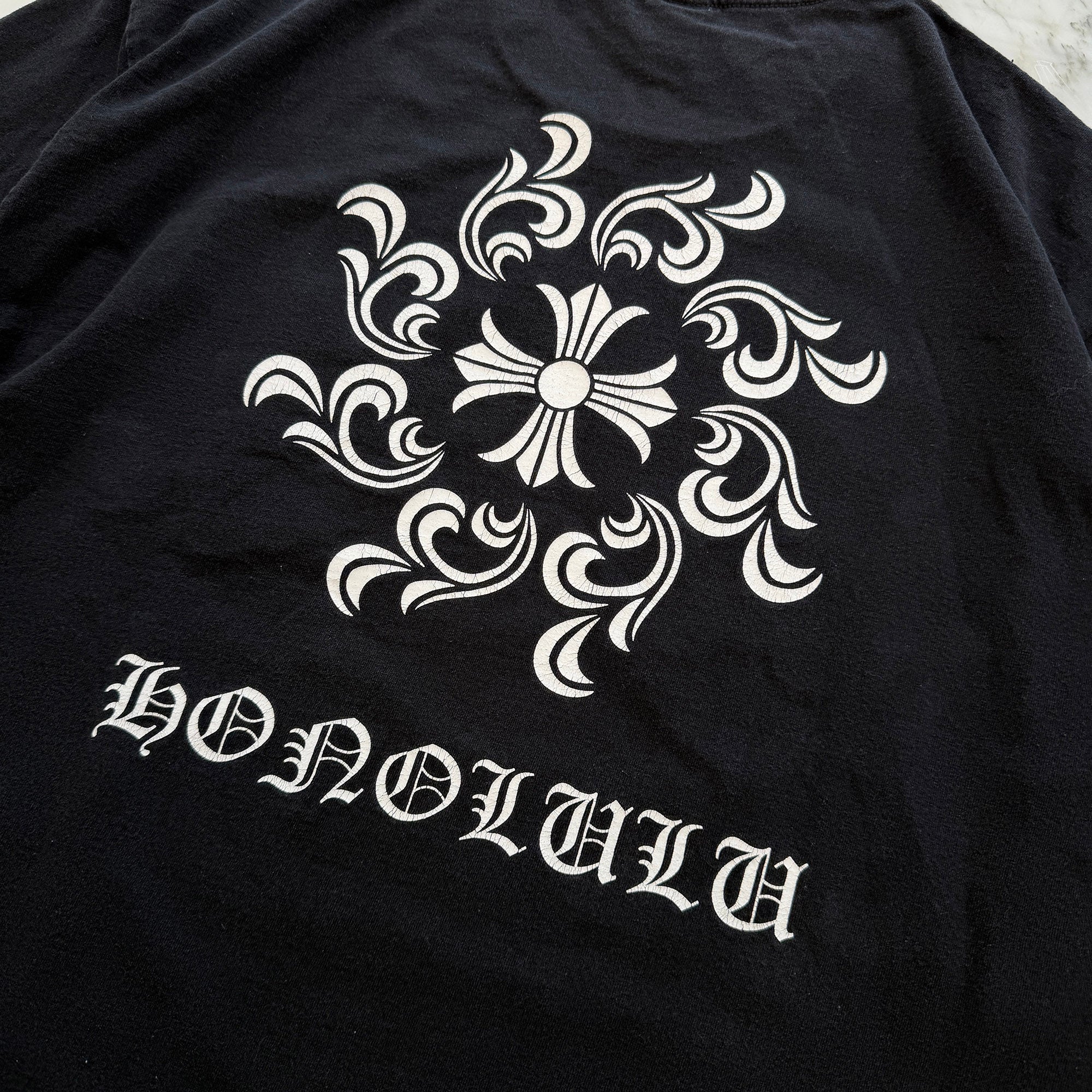 CHROME HEARTS Honolulu Exclusive Horseshoe Logo Tee Size XL クロムハーツ ホノルル限定 ホースシュー ロゴ Tシャツ サイズXL