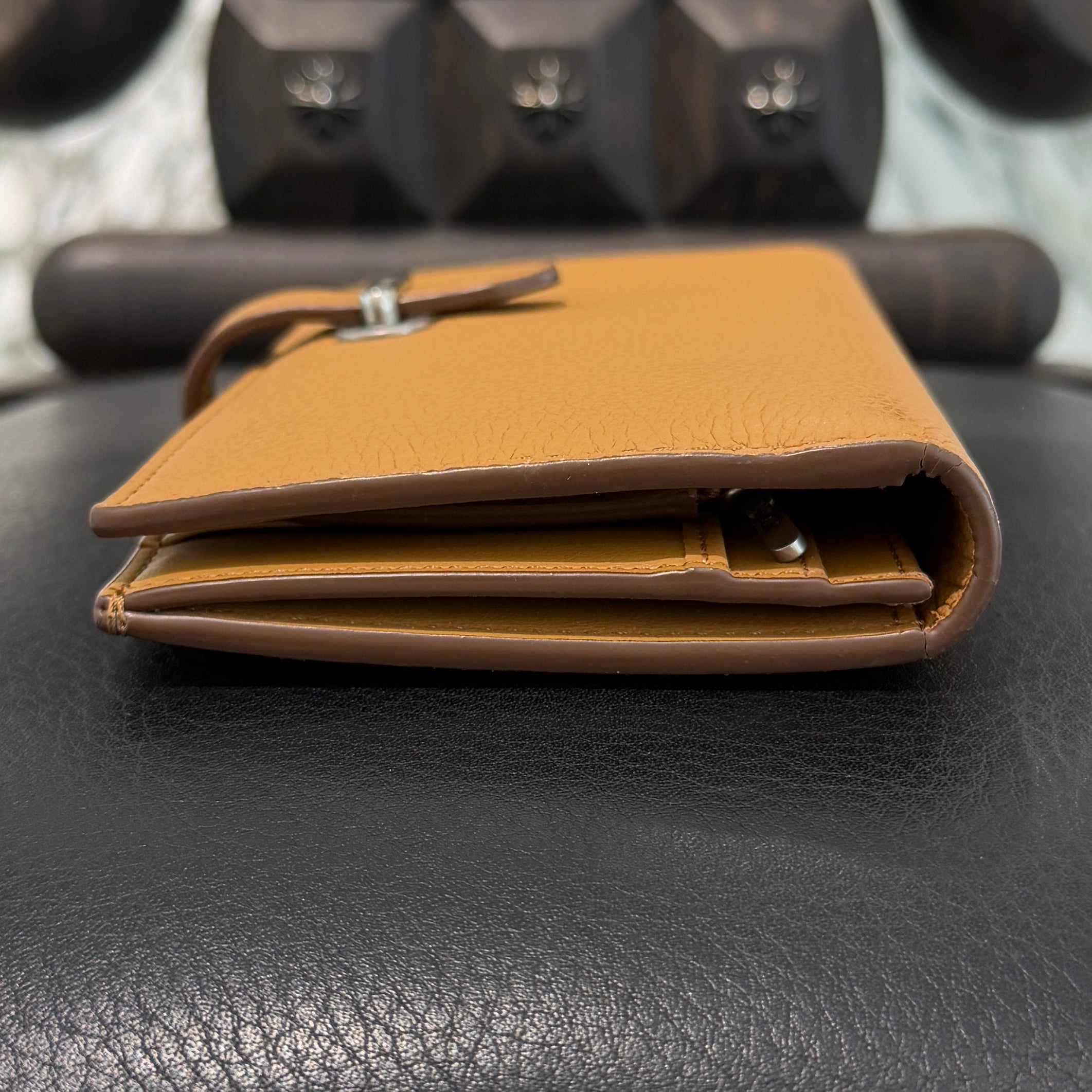 DIOR 2025SS Normandy Vertical Long Wallet 2LLBC333KEN_H130