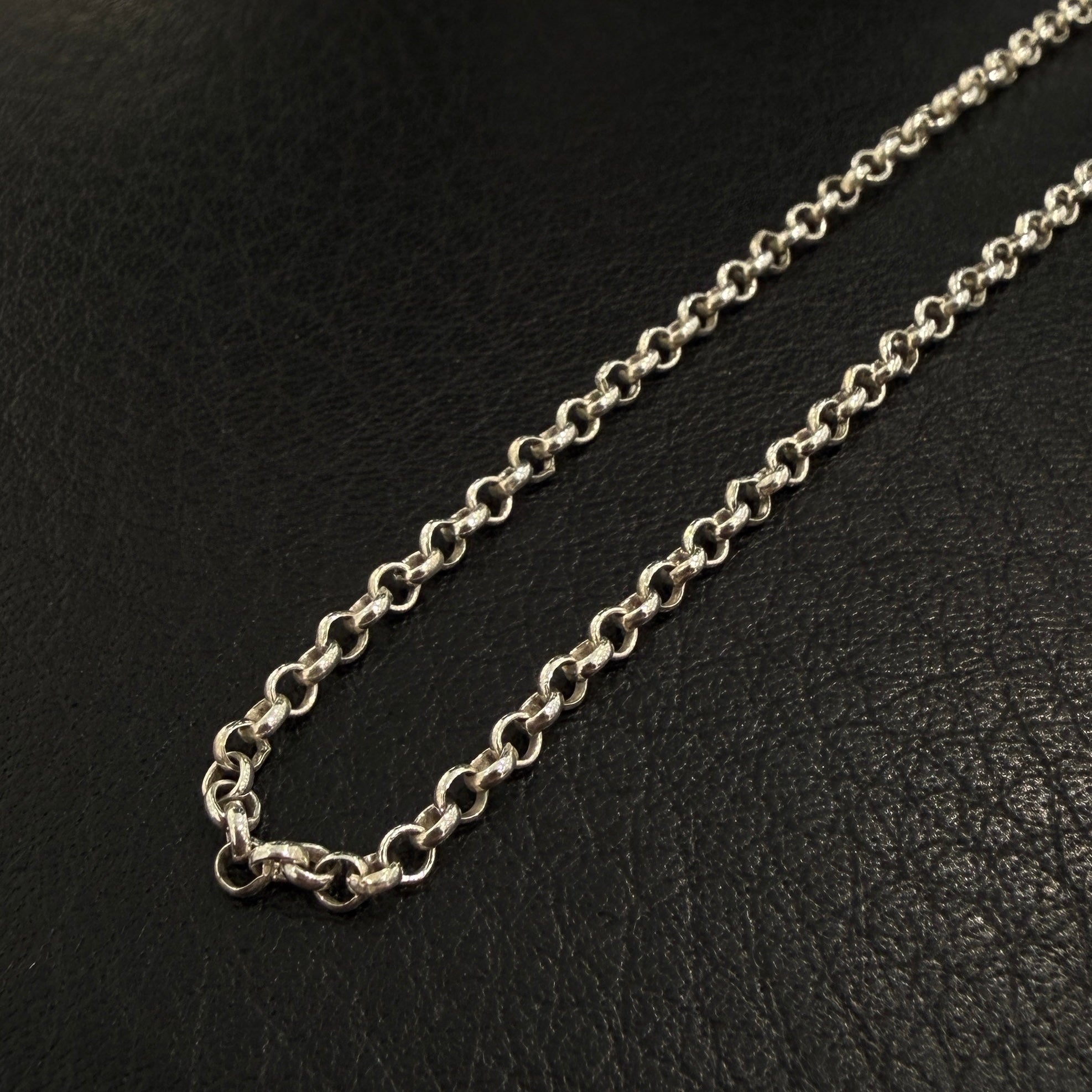 CHROME HEARTS Roll Chain Necklace Size 18 Inch クロムハーツ ロールチェーン ネックレス サイズ18インチ