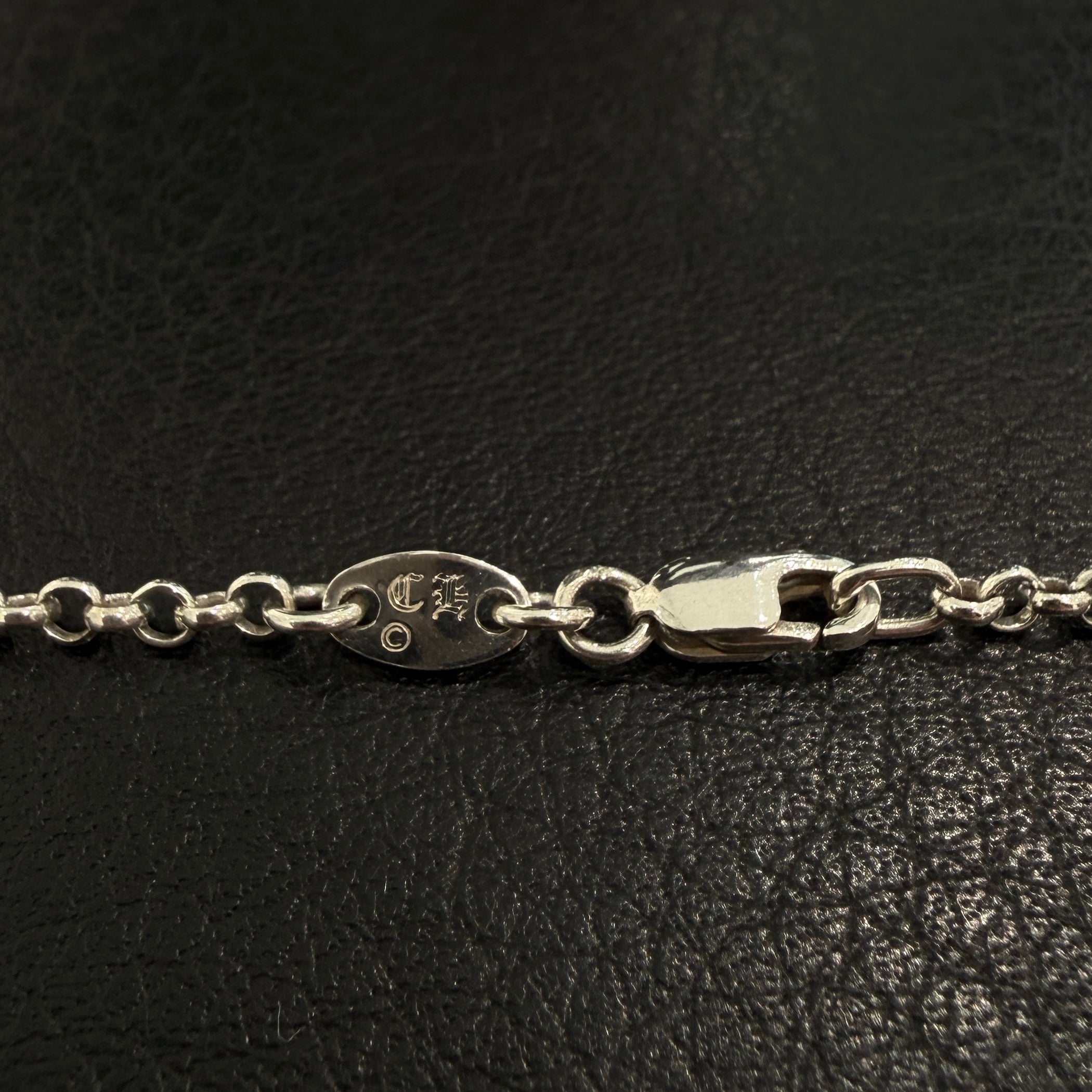 CHROME HEARTS Roll Chain Necklace Size 18 Inch クロムハーツ ロール