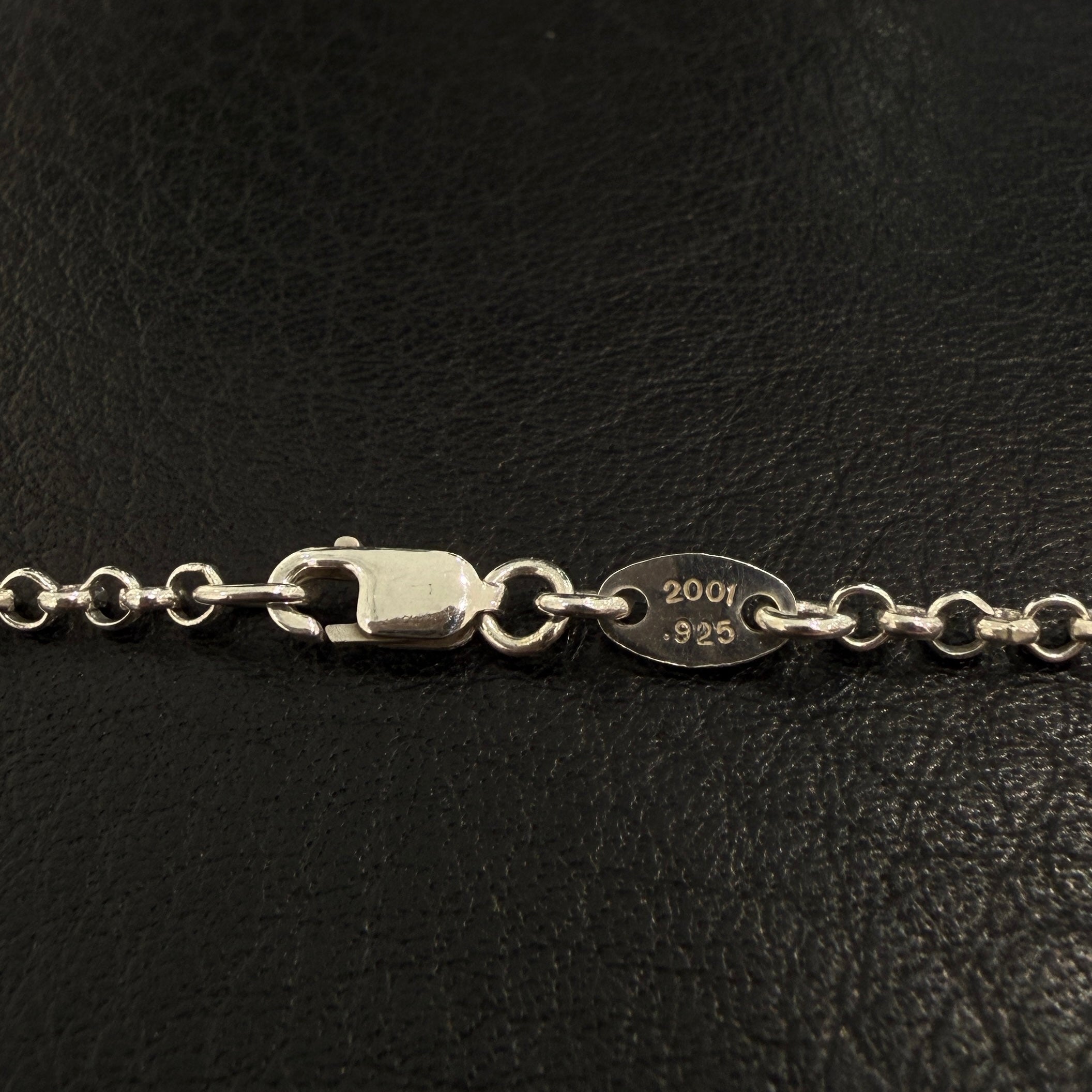 CHROME HEARTS Roll Chain Necklace Size 18 Inch クロムハーツ ロール