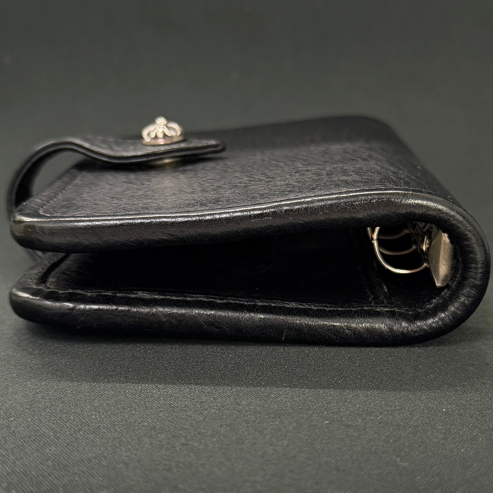 CHROME HEARTS AGENDA PLAIN Leather Book Cover クロムハーツ