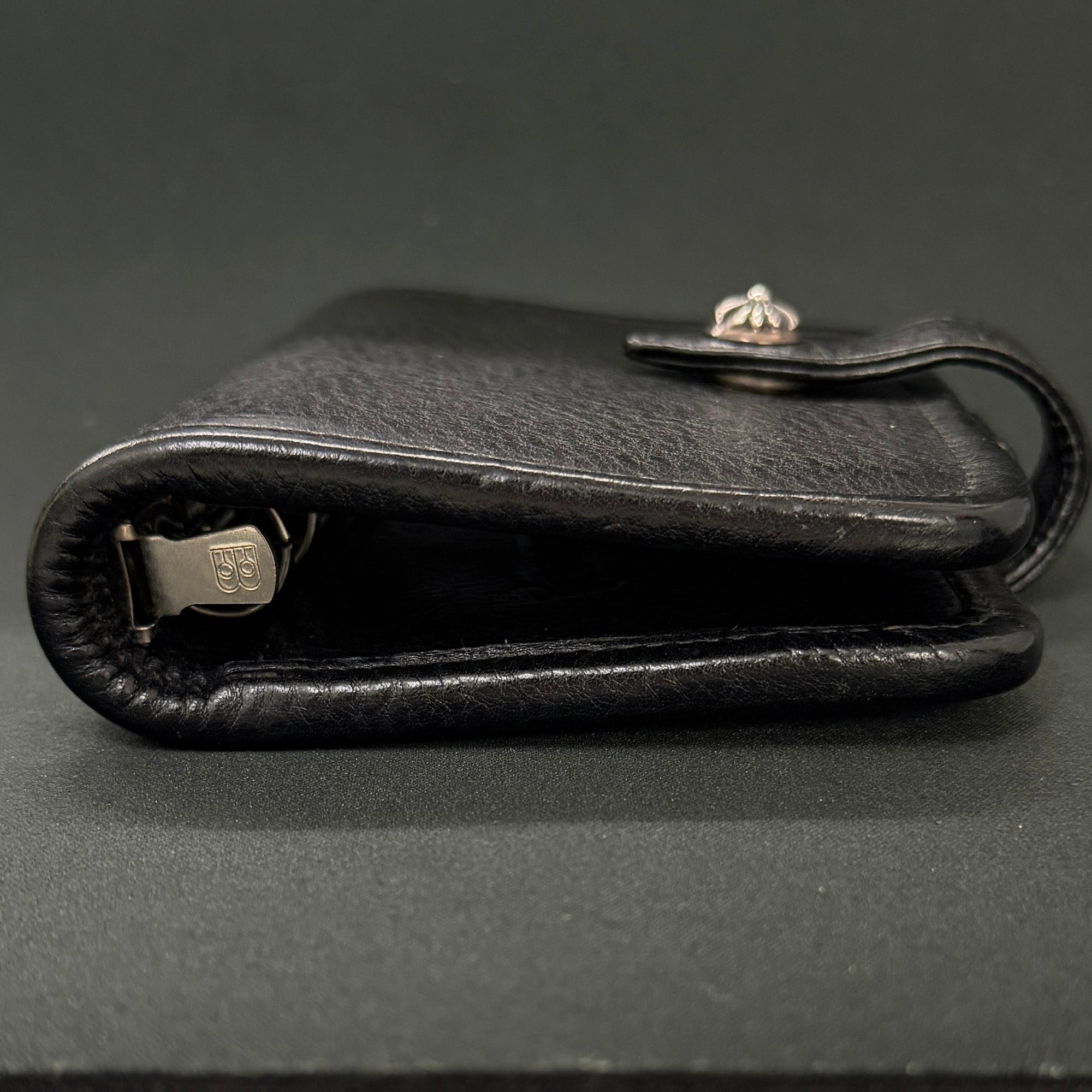 CHROME HEARTS AGENDA PLAIN Leather Book Cover クロムハーツ アジェンダ プレーン レザーブックカバー