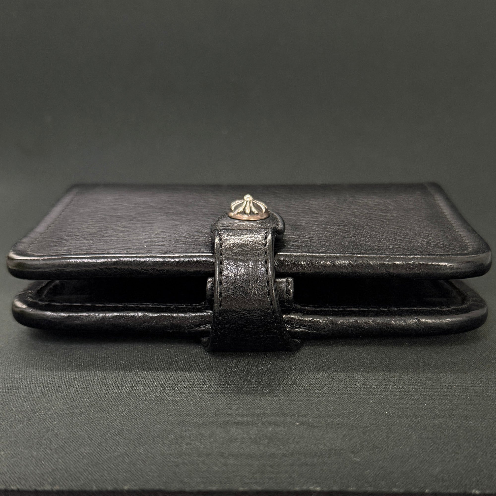 CHROME HEARTS AGENDA PLAIN Leather Book Cover クロムハーツ