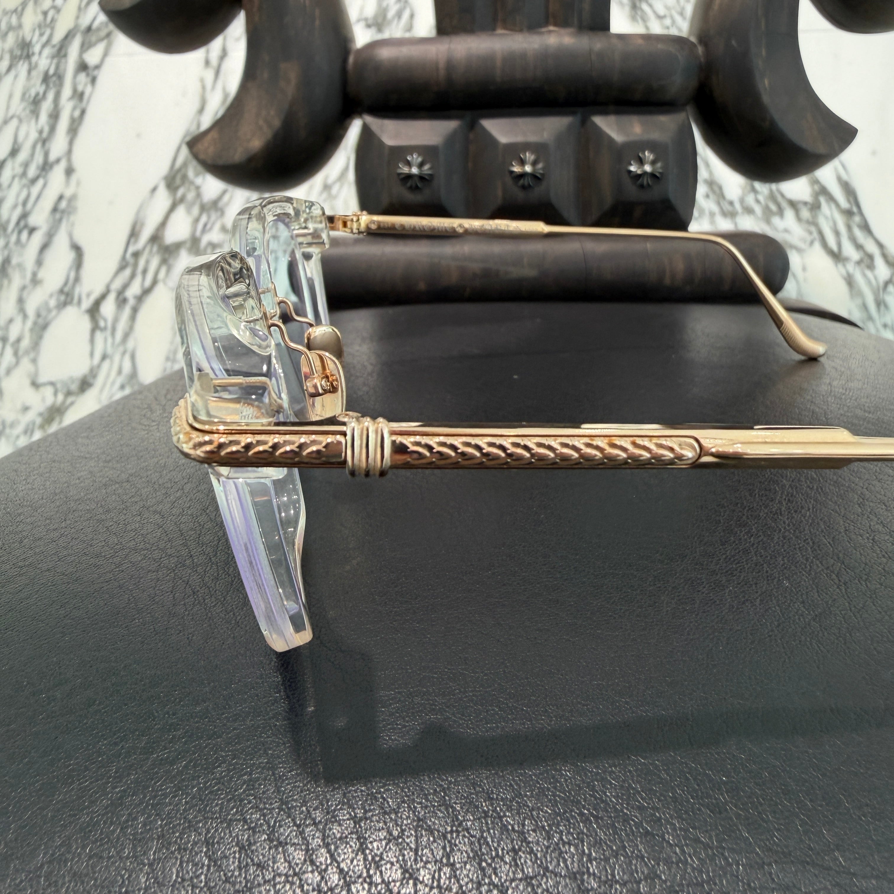 CHROME HEARTS CUMPTION-A Sunglasses Size 49□20-137 クロムハーツ