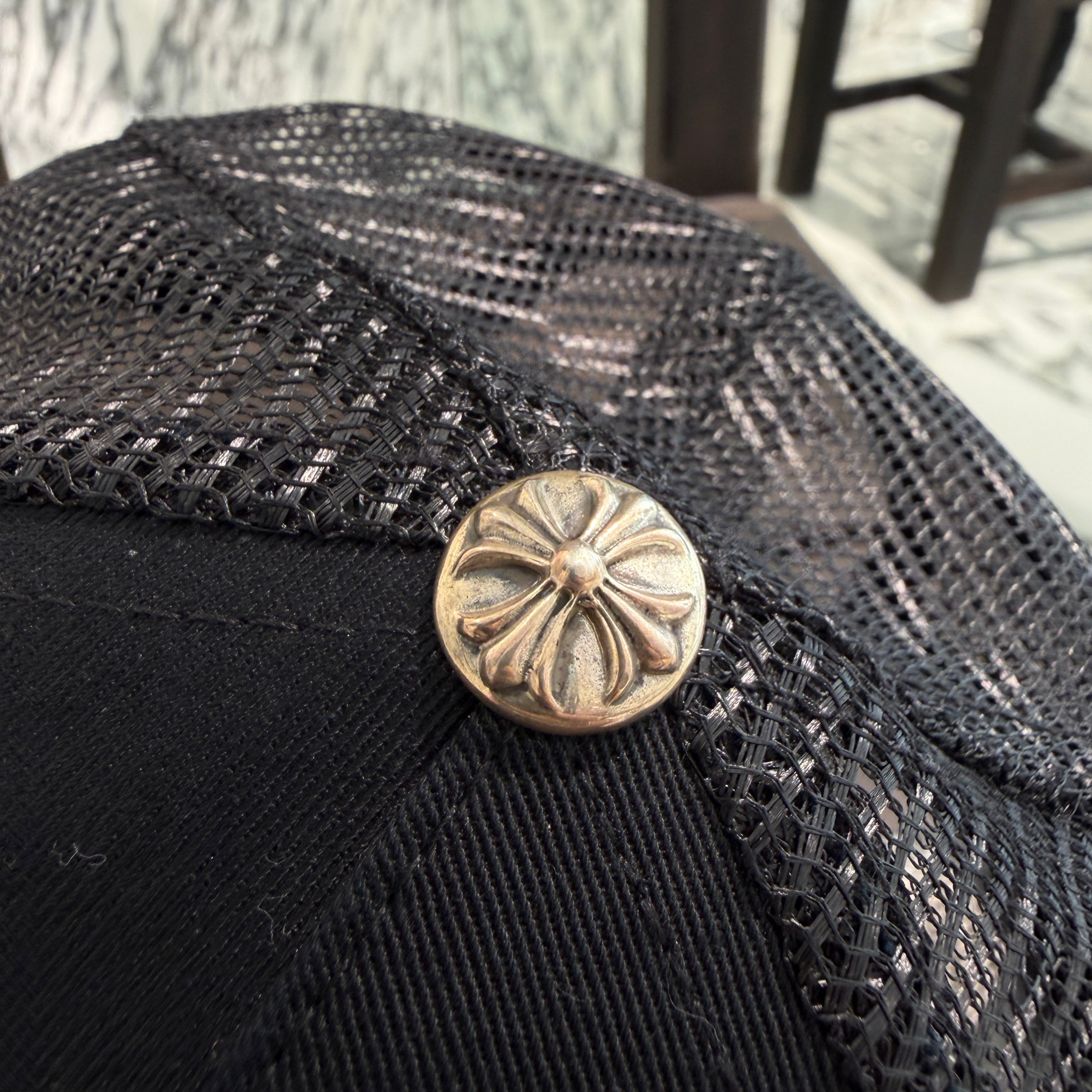 CHROME HEARTS Yellow CH Plus Trucker Cap Size ONE SIZE (53-60