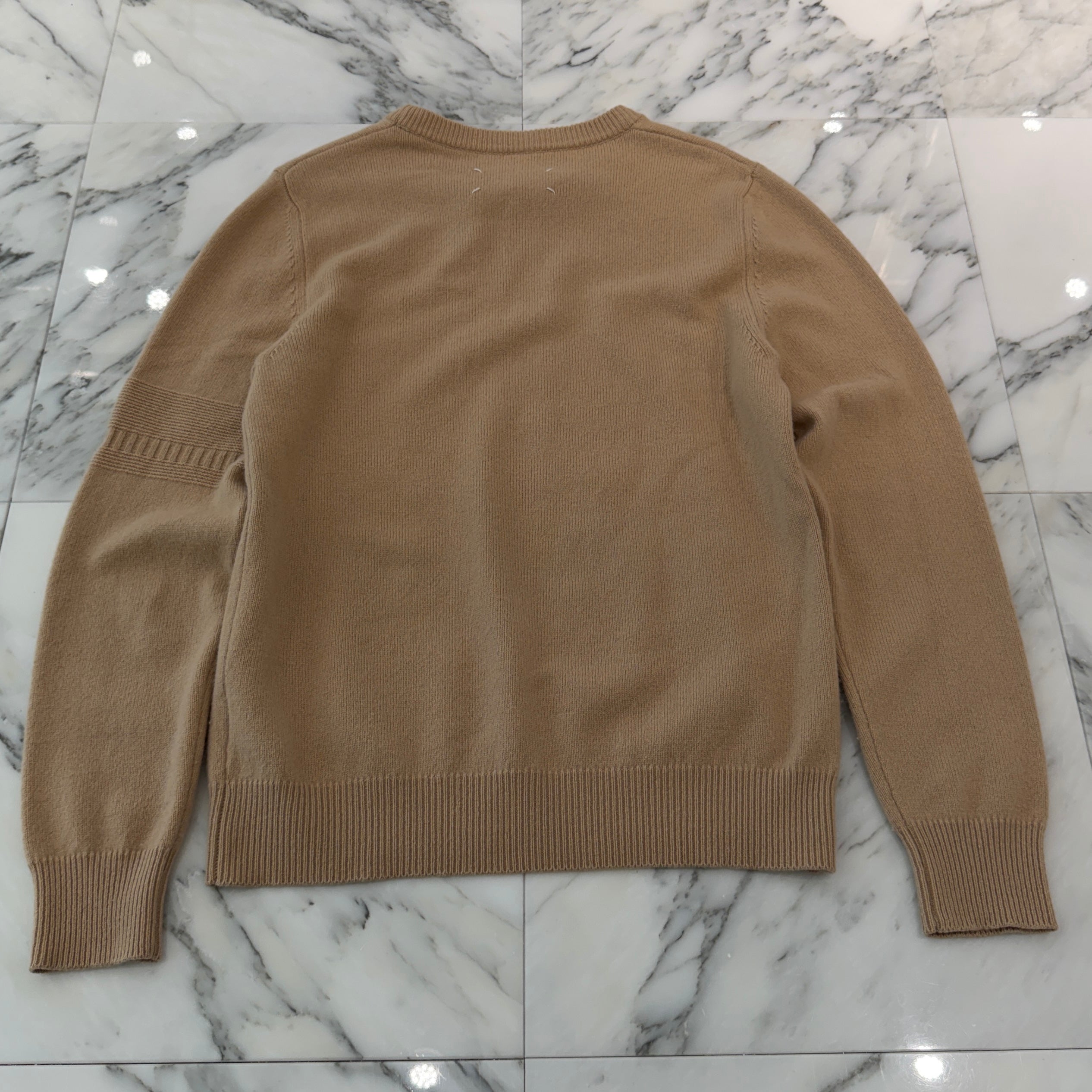 Maison Margiela 2019AW Wool Cashmere Crew Neck Knit Sweater S30HB0121 S16897 Size M メゾンマルジェラ ウールカシミヤ クルーネックニット セーター サイズM