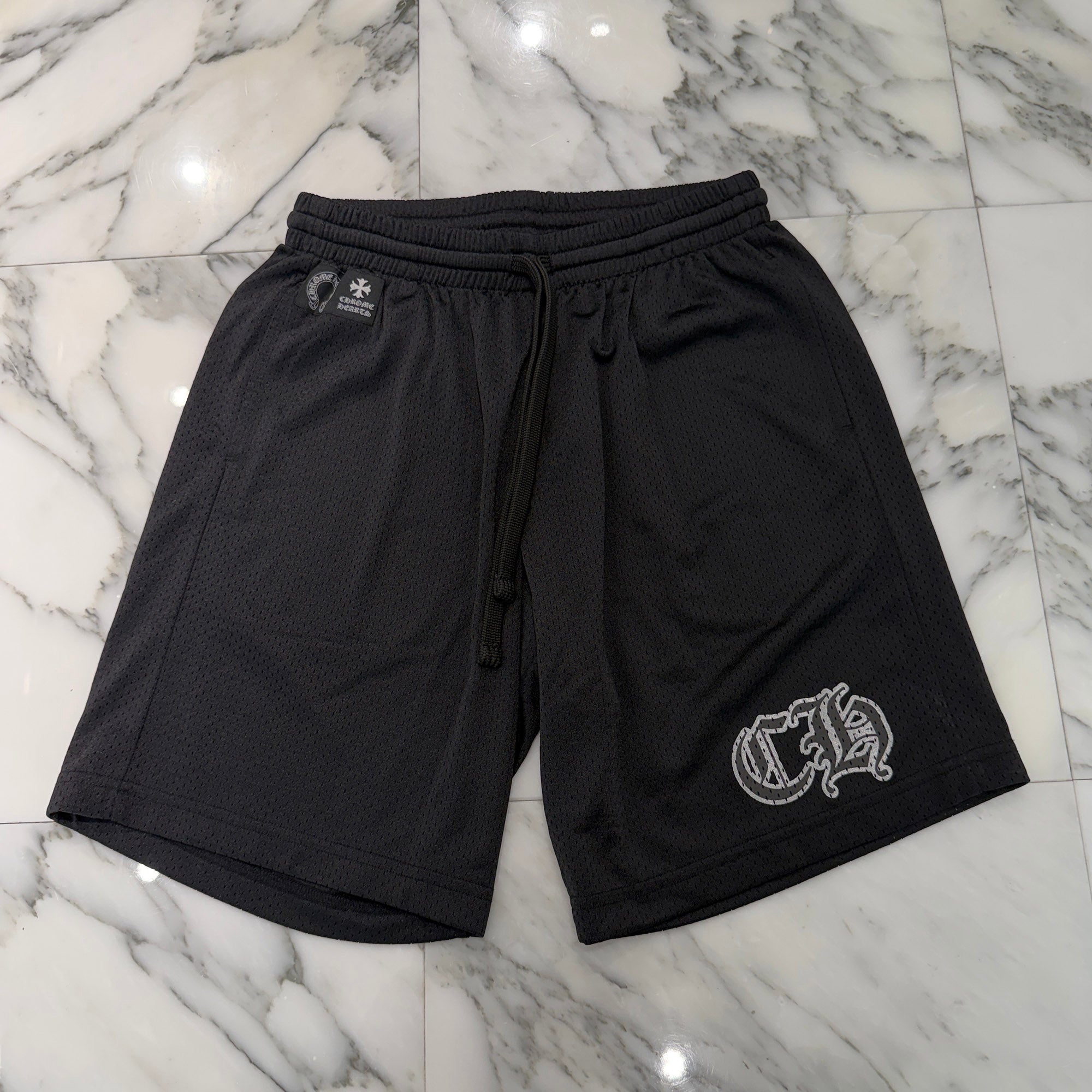 CHROME HEARTS Mesh Varsity Shorts Size S クロムハーツ メッシュヴァーシティーショーツ サイズS