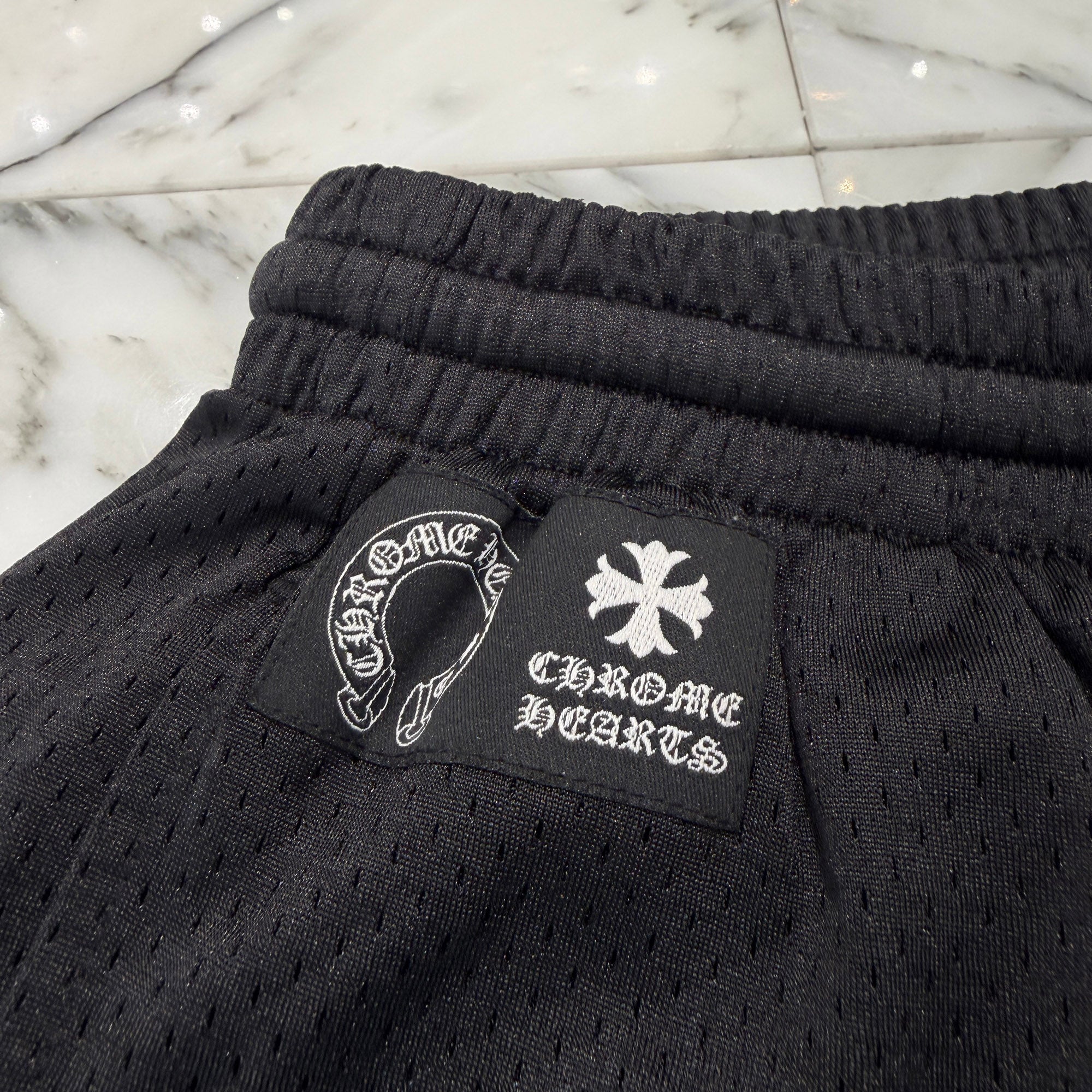 CHROME HEARTS Mesh Varsity Shorts Size S クロムハーツ メッシュヴァーシティーショーツ サイズS