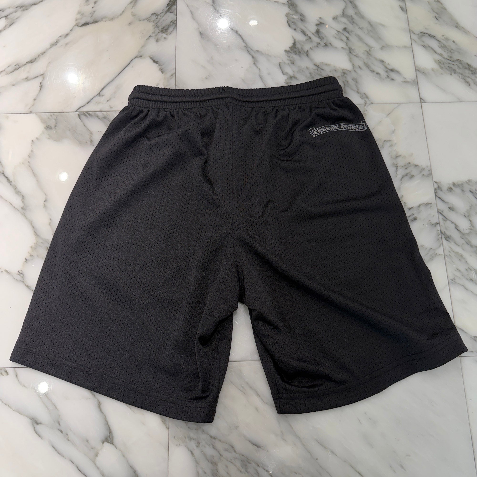 CHROME HEARTS Mesh Varsity Shorts Size S クロムハーツ メッシュヴァーシティーショーツ サイズS