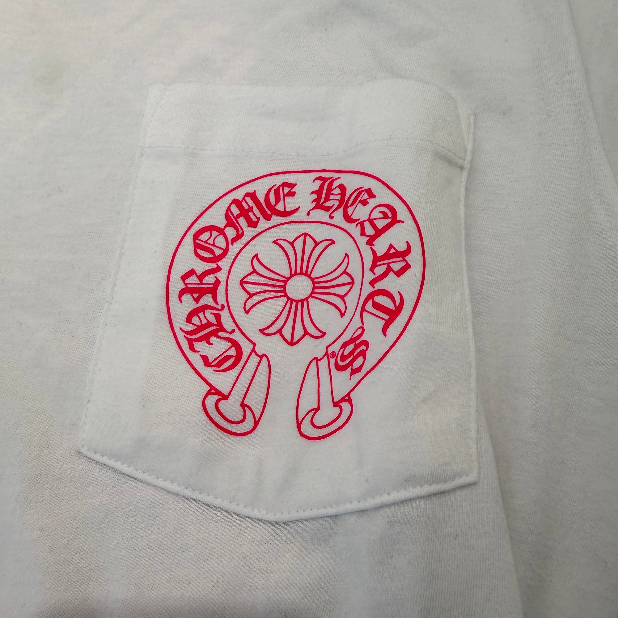 CHROME HEARTS 2025AW Pink Horseshoe Tee Size M クロムハーツ ピンク ホースシュー Tシャツ サイズM