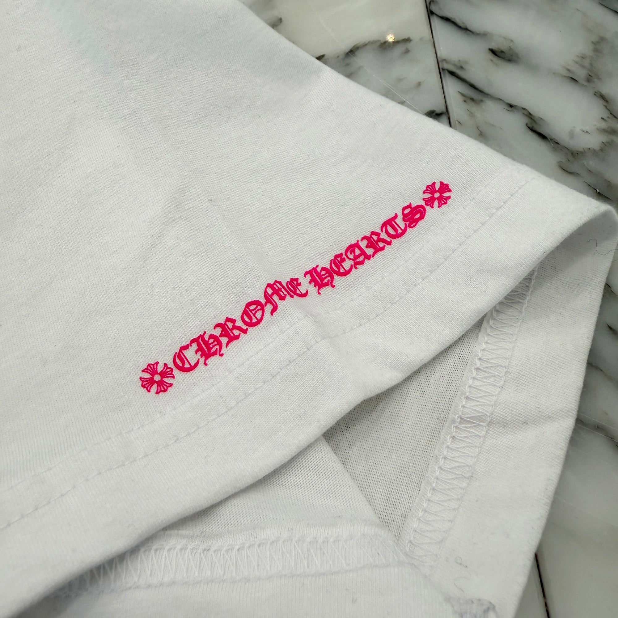 CHROME HEARTS 2025AW Pink Horseshoe Tee Size M クロムハーツ ピンク ホースシュー Tシャツ サイズM