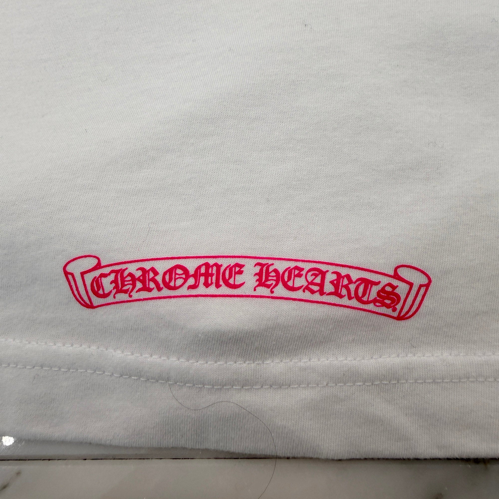 CHROME HEARTS 2025AW Pink Horseshoe Tee Size M クロムハーツ ピンク ホースシュー Tシャツ サイズM