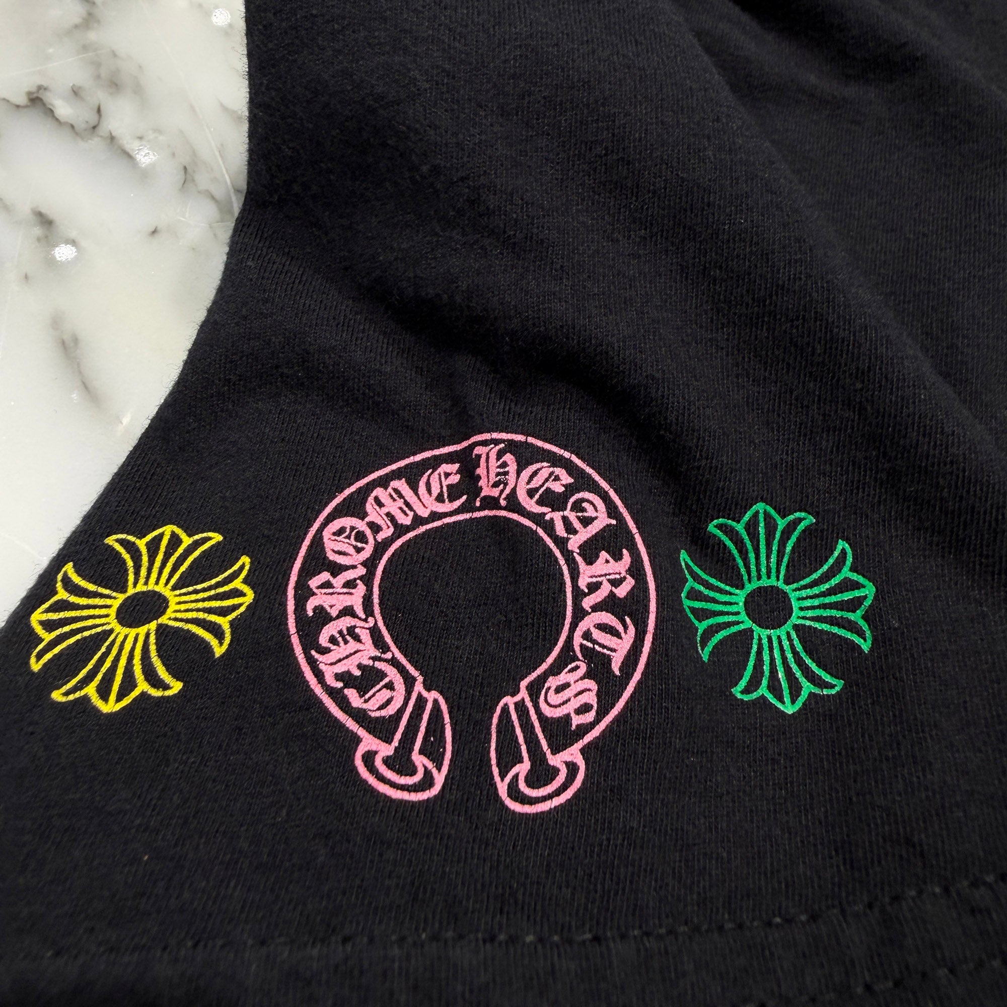 CHROME HEARTS 2021SS MLTCOL CEM CRS Tee Size XL クロムハーツ マルチカラー セメタリークロス Tシャツ サイズXL