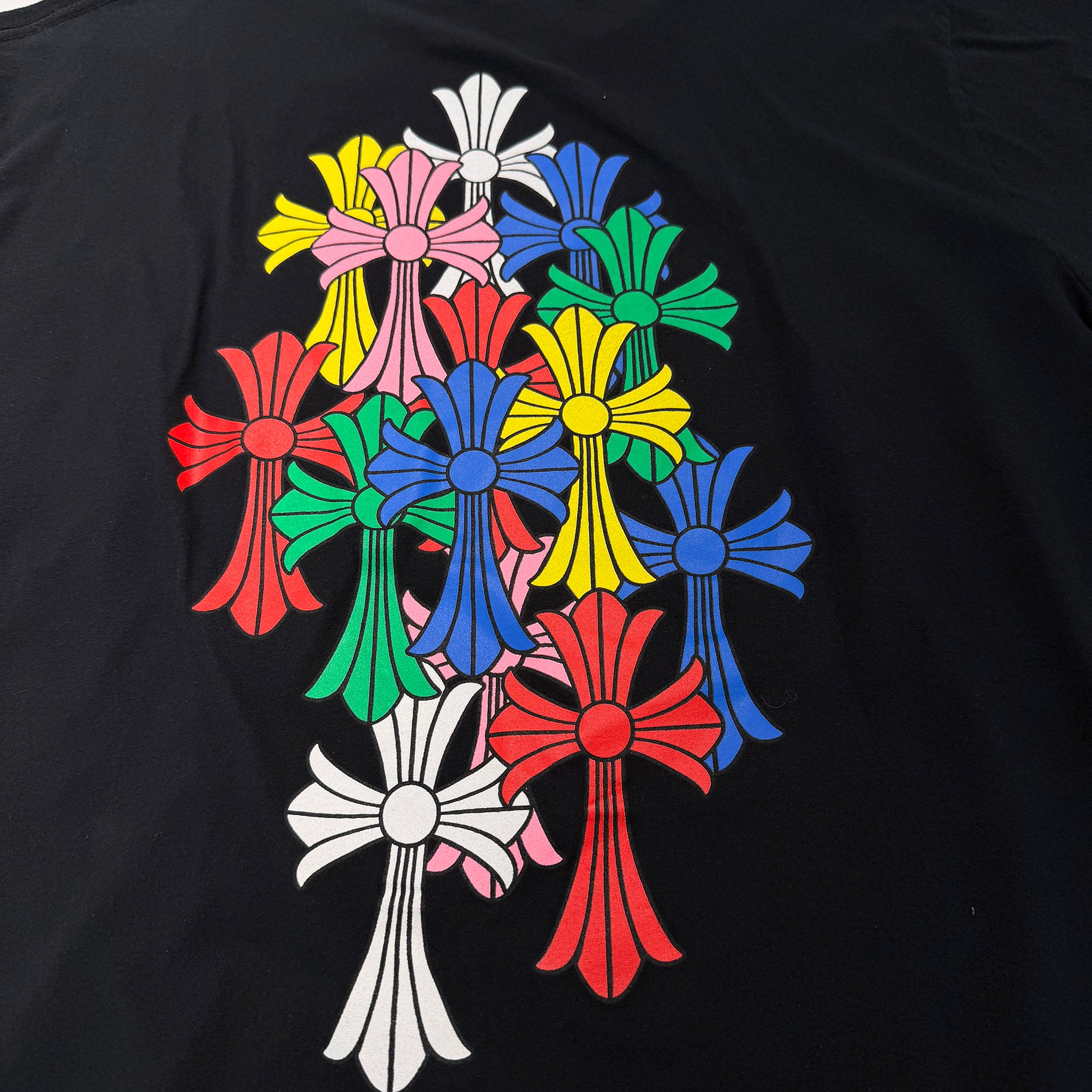 CHROME HEARTS 2021SS MLTCOL CEM CRS Tee Size XL クロムハーツ マルチカラー セメタリークロス Tシャツ サイズXL