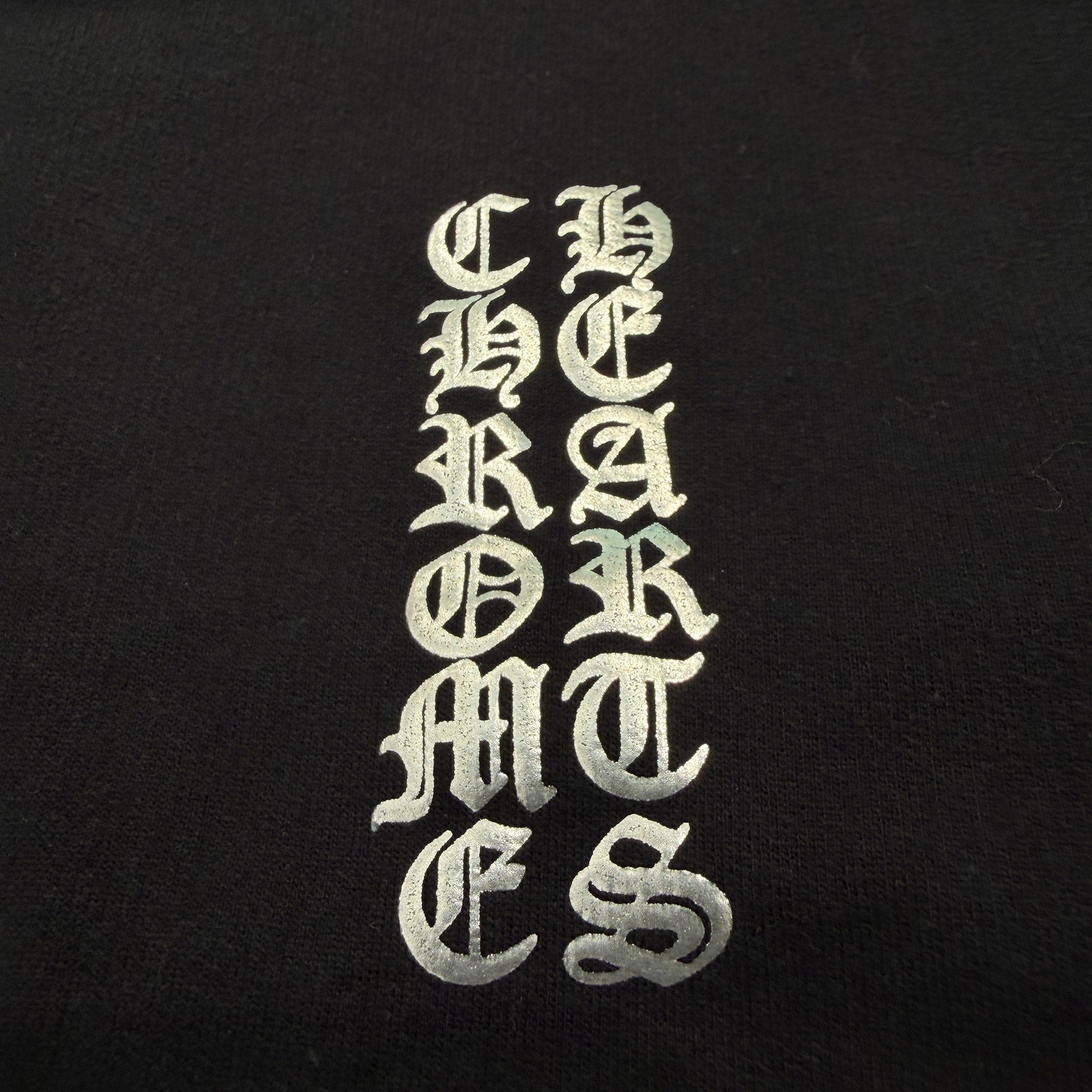 CHROME HEARTS 2025AW 1988 Silver Vertical Logo Pullover Hoodie Size XL クロムハーツ 1988 シルバー ヴァーティカルロゴ プルオーバーフーディー サイズXL