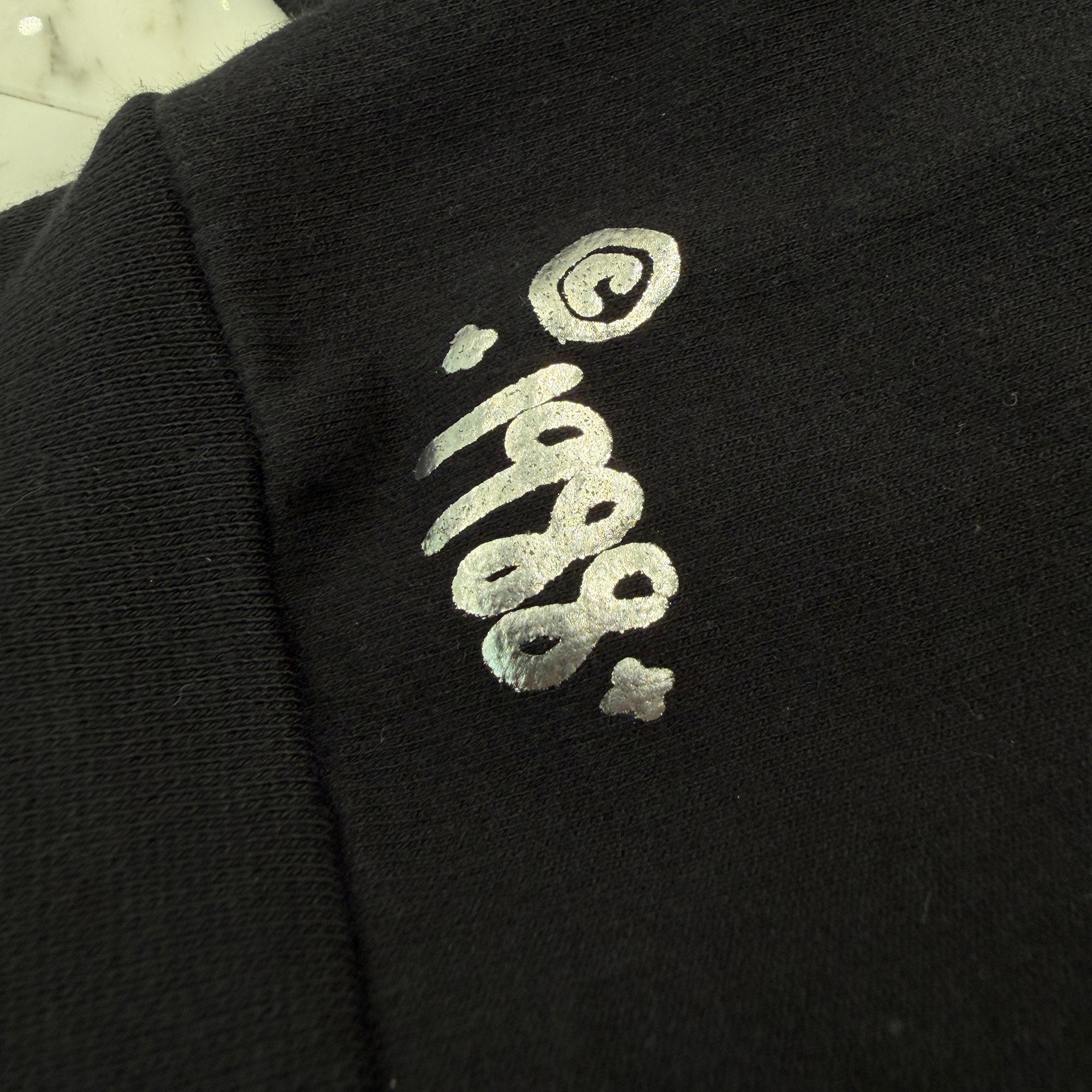 CHROME HEARTS 2025AW 1988 Silver Vertical Logo Pullover Hoodie Size XL クロムハーツ 1988 シルバー ヴァーティカルロゴ プルオーバーフーディー サイズXL