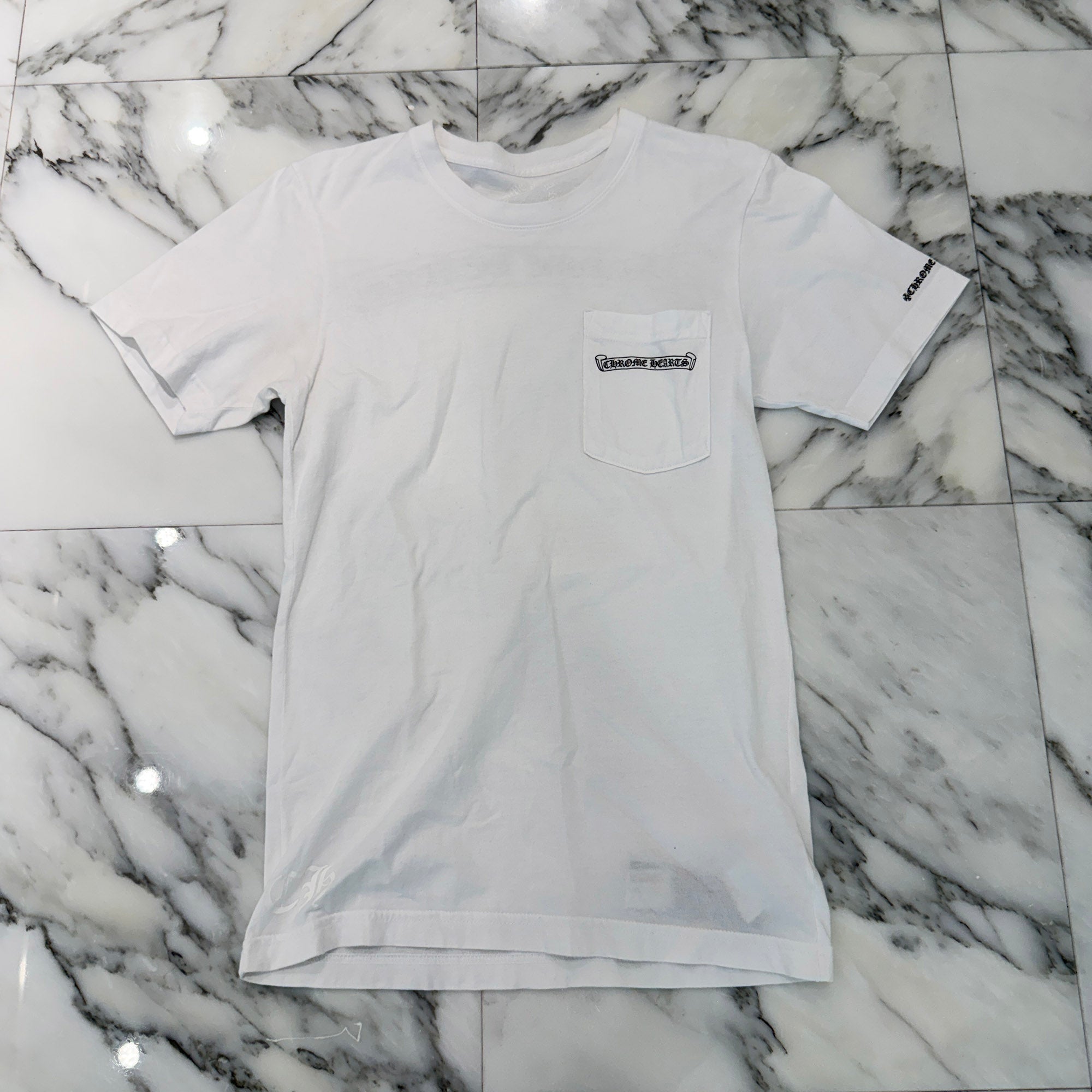 CHROME HEARTS Back Scroll Logo Tee Size S クロムハーツ バックスクロールロゴ Tシャツ サイズS