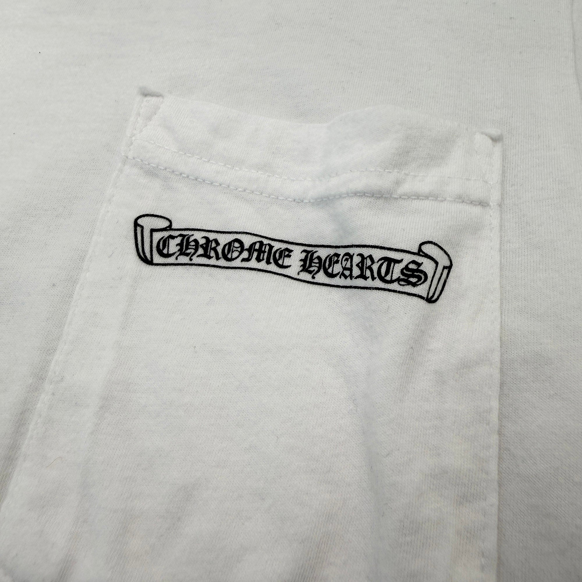 CHROME HEARTS Back Scroll Logo Tee Size S クロムハーツ バックスクロールロゴ Tシャツ サイズS