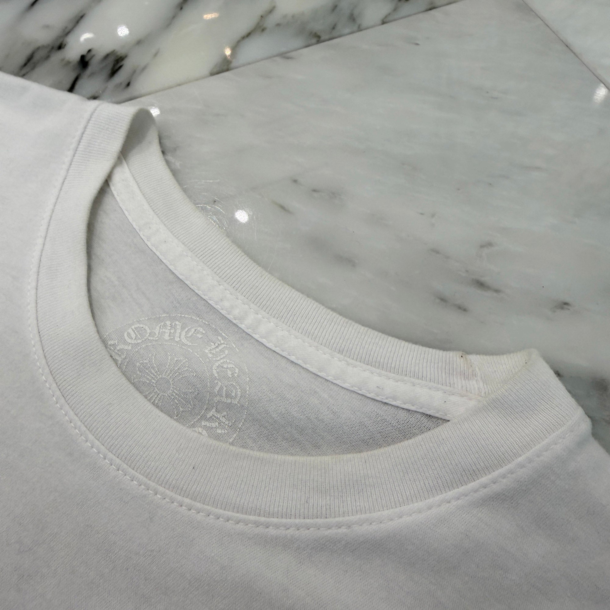 CHROME HEARTS Back Scroll Logo Tee Size S クロムハーツ バックスクロールロゴ Tシャツ サイズS