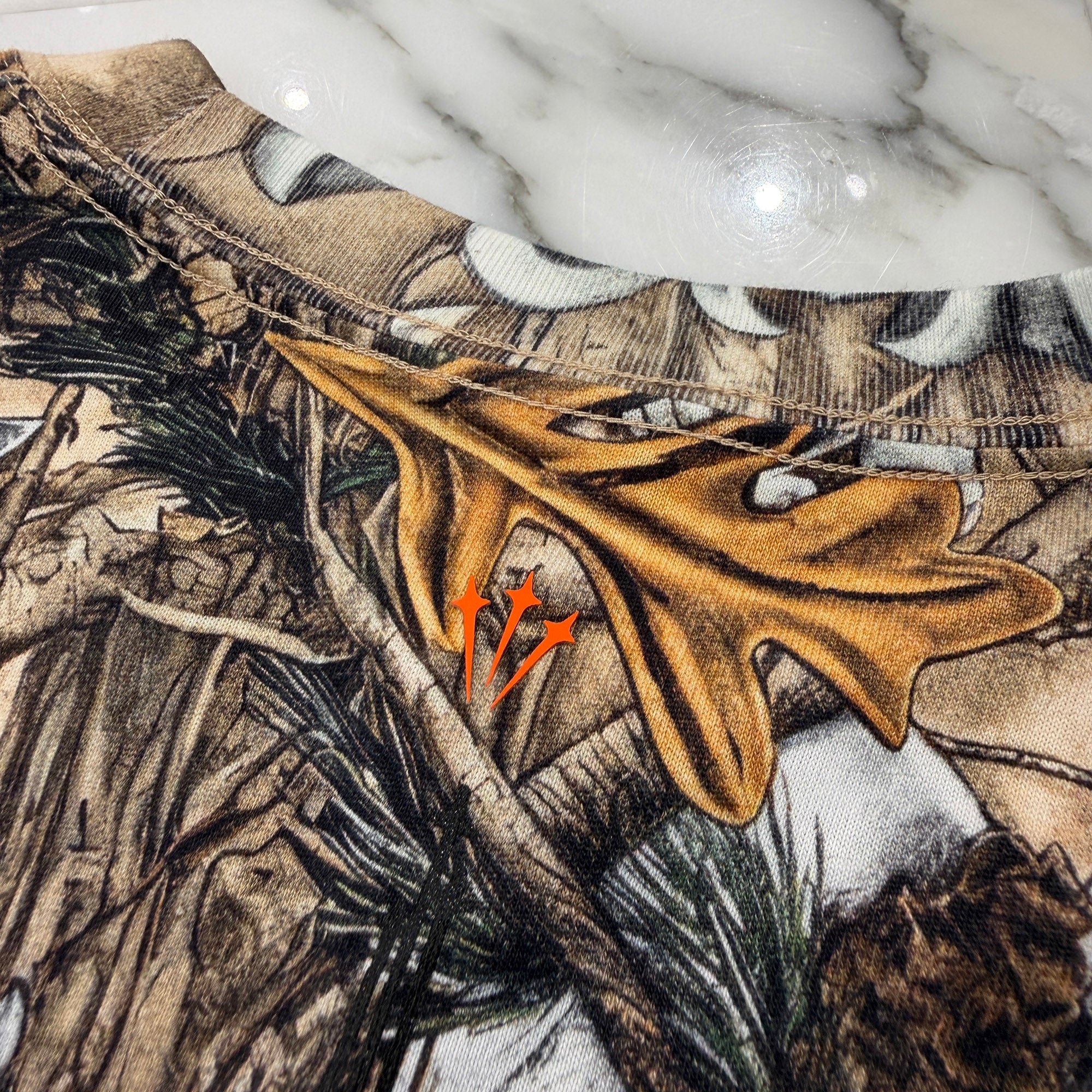CHROME HEARTS × NIKE × Drake NOCTA 2026SS Camo Neck Logo Tee Size