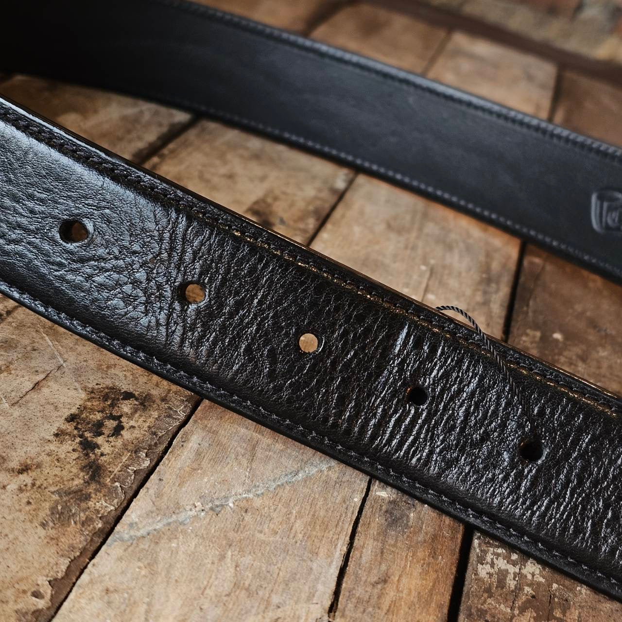 CHROME HEARTS 1.5 STRAP Horseshoe Rivet Leather Belt Size 30 クロムハーツ 1.5ストラップ ホースシューリベット レザーベルト サイズ30