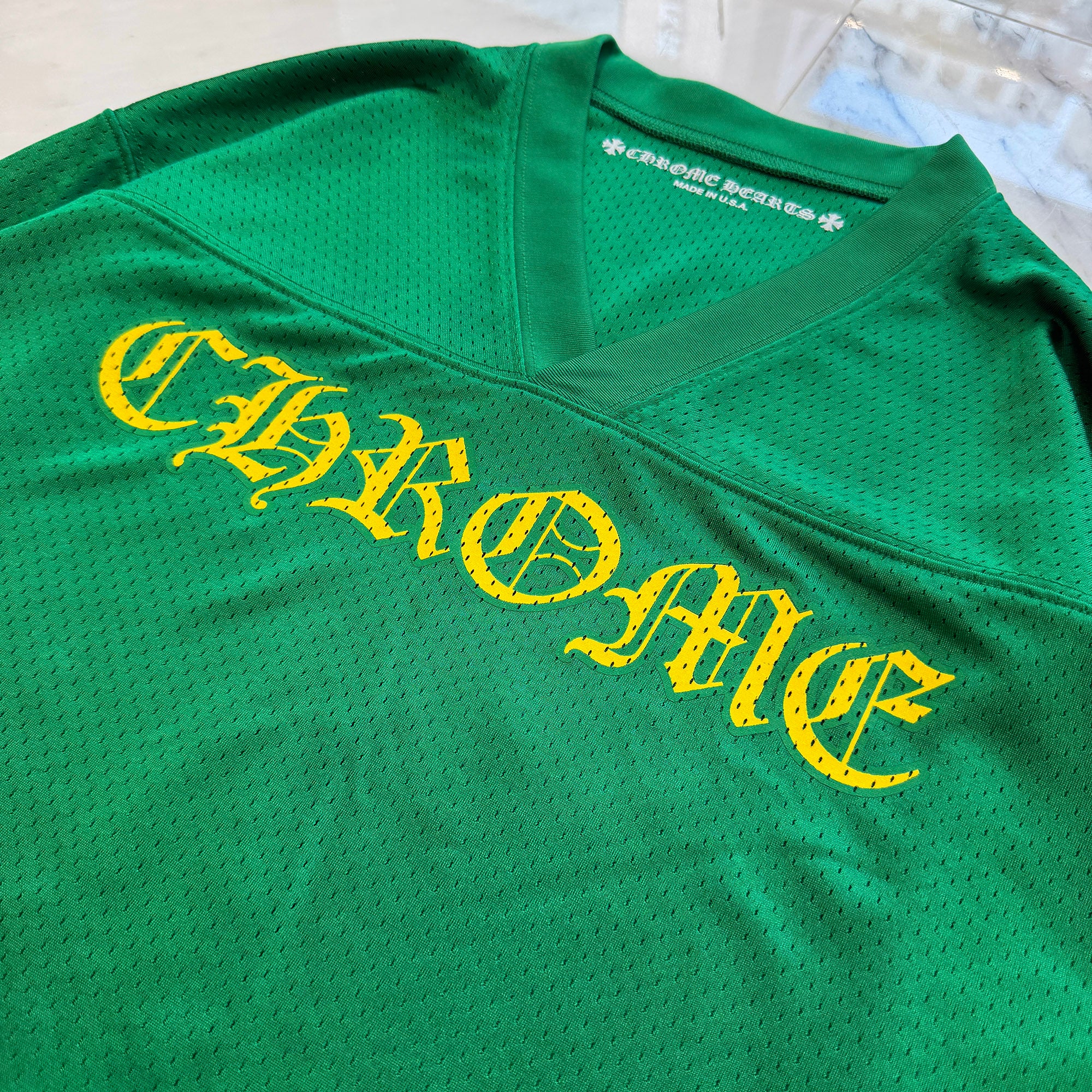 CHROME HEARTS Mesh Warm Up Jersey Size M クロムハーツ メッシュウォームアップジャージー サイズM