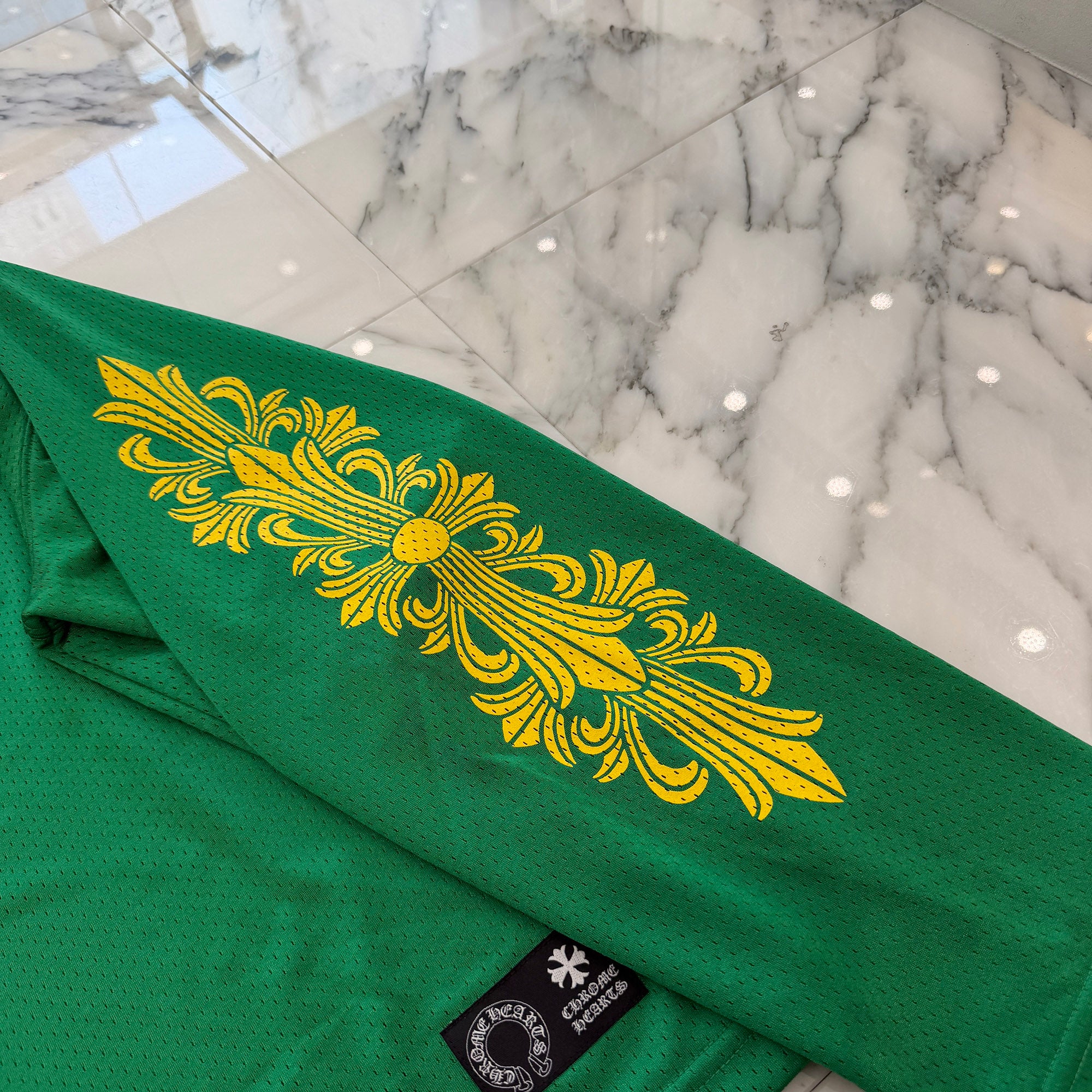 CHROME HEARTS Mesh Warm Up Jersey Size M クロムハーツ メッシュウォームアップジャージー サイズM