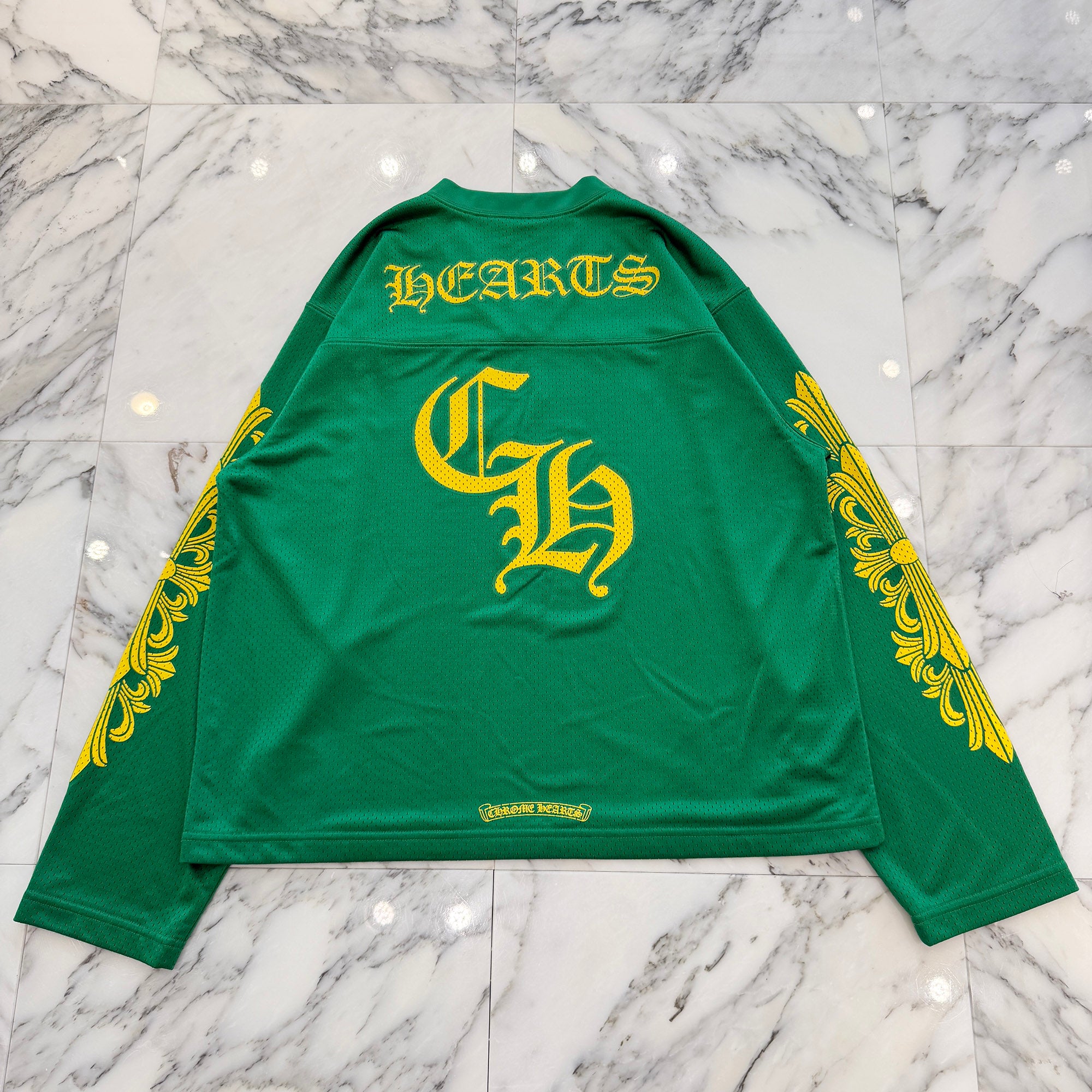 CHROME HEARTS Mesh Warm Up Jersey Size M クロムハーツ メッシュウォームアップジャージー サイズM