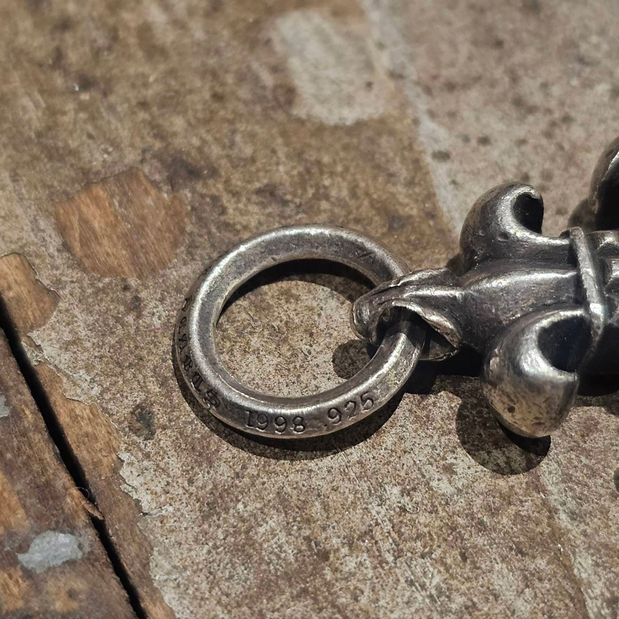 CHROME HEARTS BS FLEUR CHARM Pendant Top クロムハーツ BSフレア