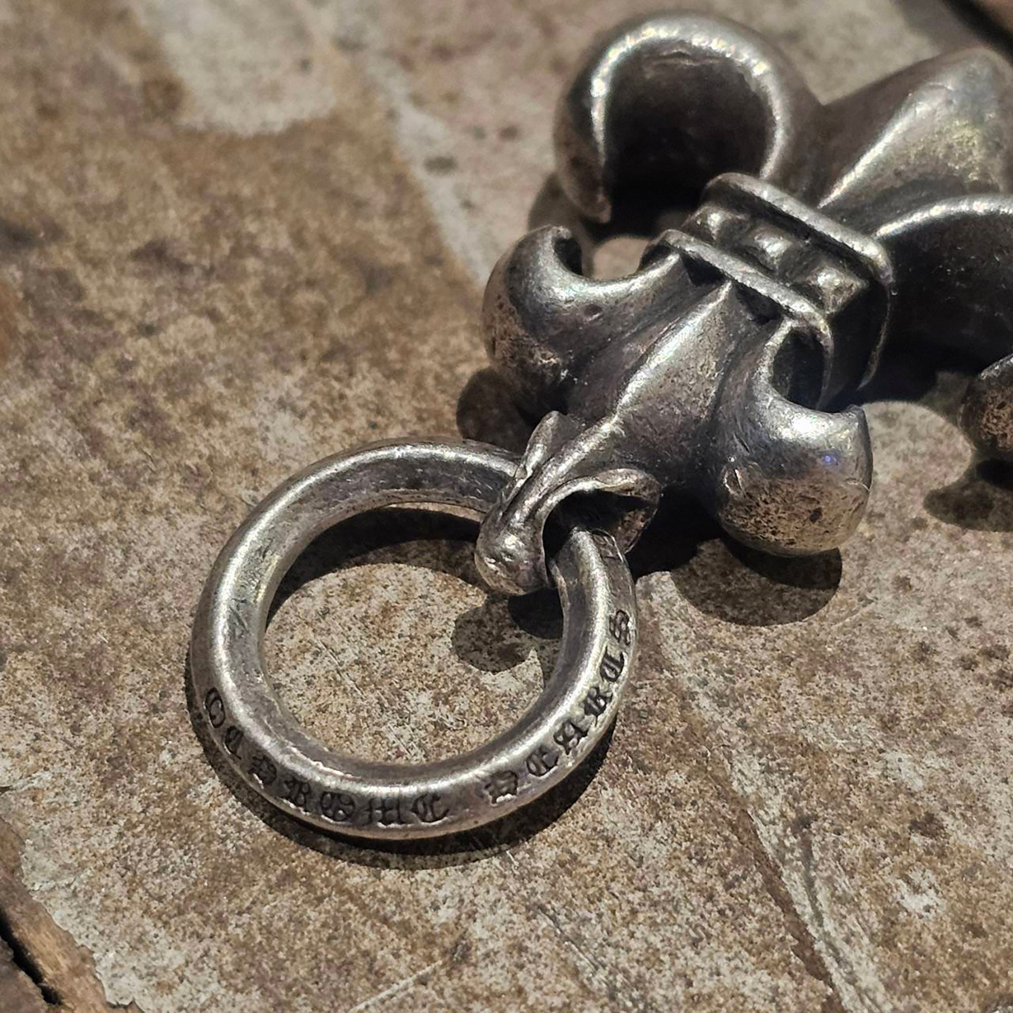 CHROME HEARTS BS FLEUR CHARM Pendant Top クロムハーツ BSフレア