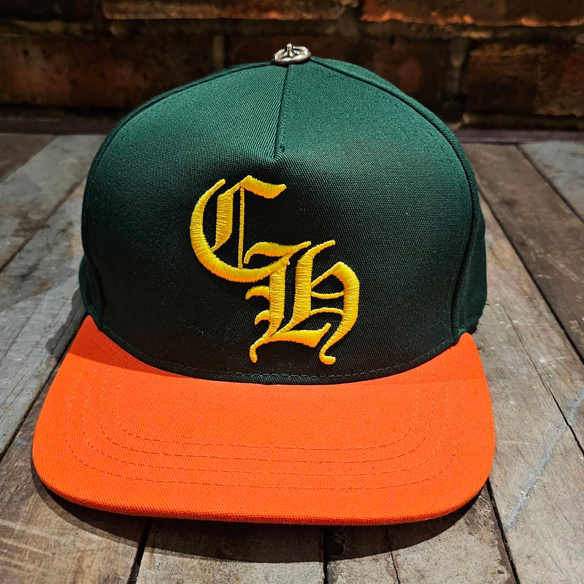 CHROME HEARTS Miami Limited CH Logo Embroidery Trucker Cap Size ONE SIZE (53-60) クロムハーツ マイアミ限定 CHロゴ刺繍 トラッカーキャップ サイズONE SIZE (53-60)