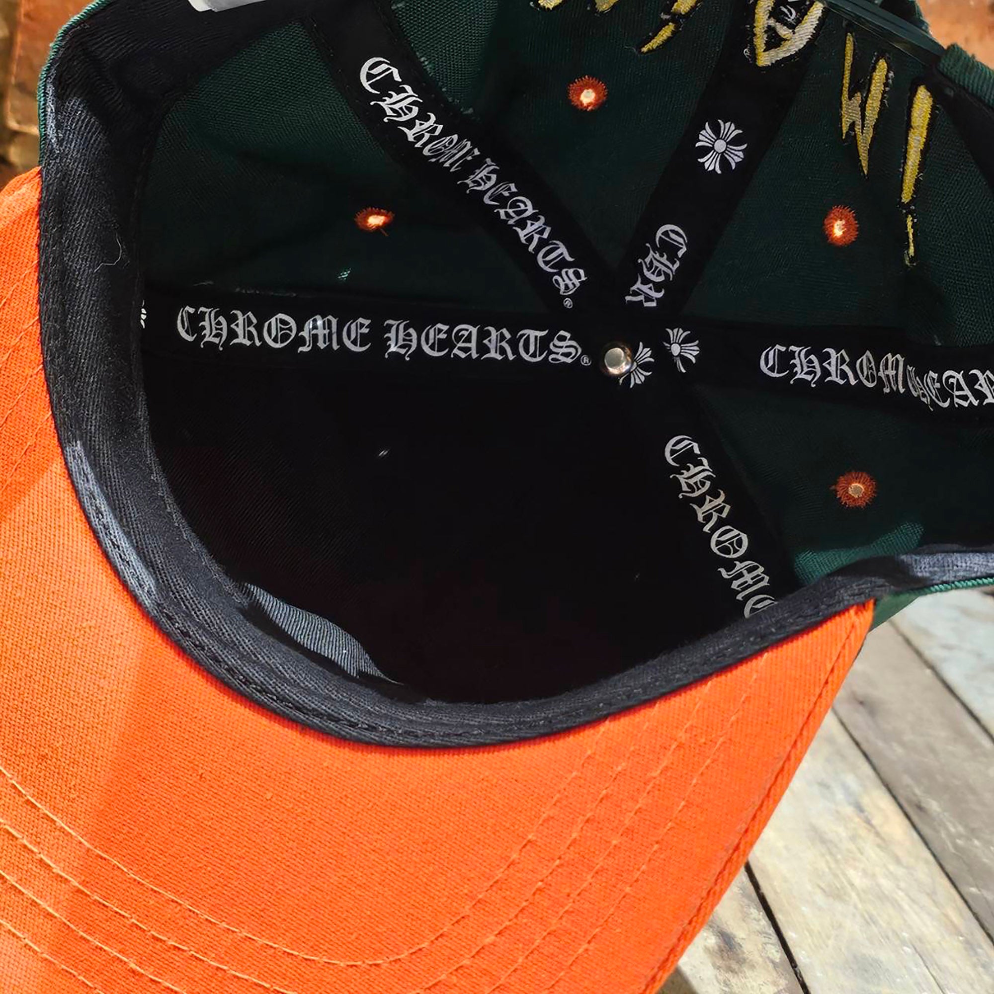 CHROME HEARTS Miami Limited CH Logo Embroidery Trucker Cap Size ONE SIZE (53-60) クロムハーツ マイアミ限定 CHロゴ刺繍 トラッカーキャップ サイズONE SIZE (53-60)