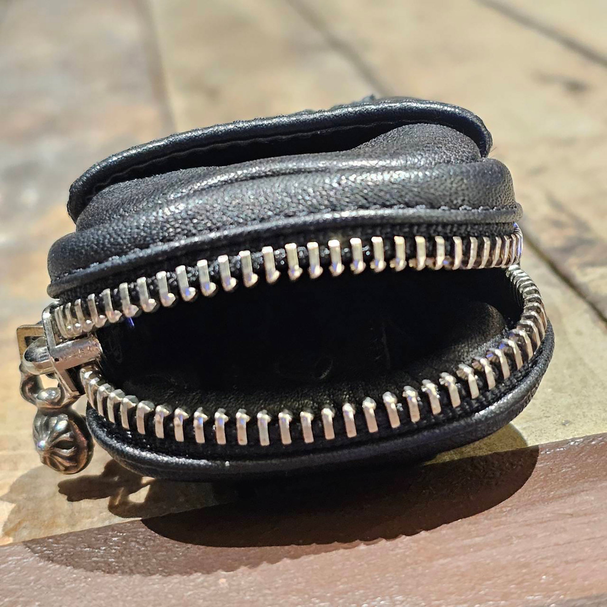 CHROME HEARTS 1 Cross Leather Patch Micro Taka Leather Poach クロムハーツ 1クロスレザーパッチ マイクロタカレザーポーチ